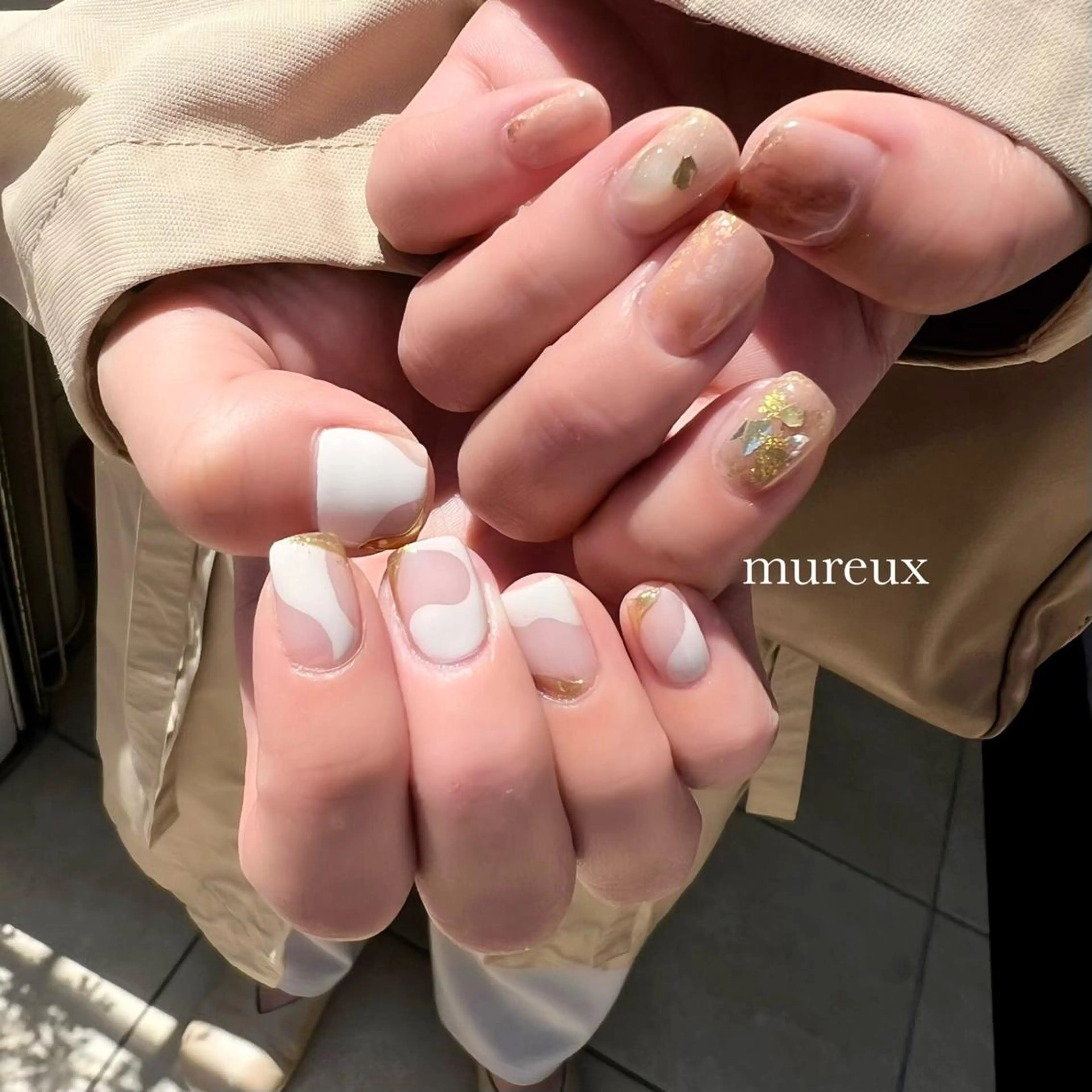 ネイル ハンドネイル mureux ∵ayakaのネイルデザイン