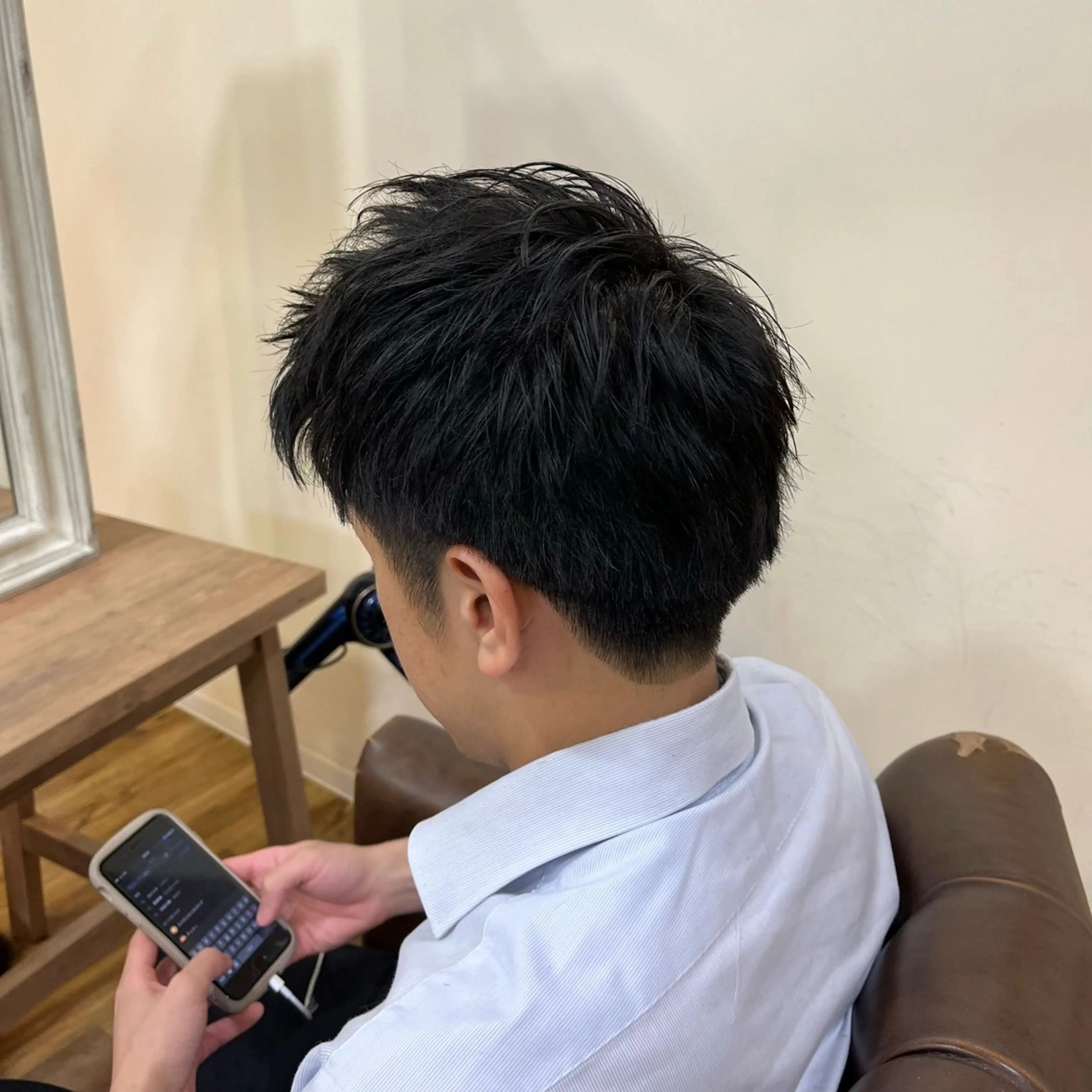 メンズ Prier×Kew hair所属・藤野 友杏那のヘアスタイル