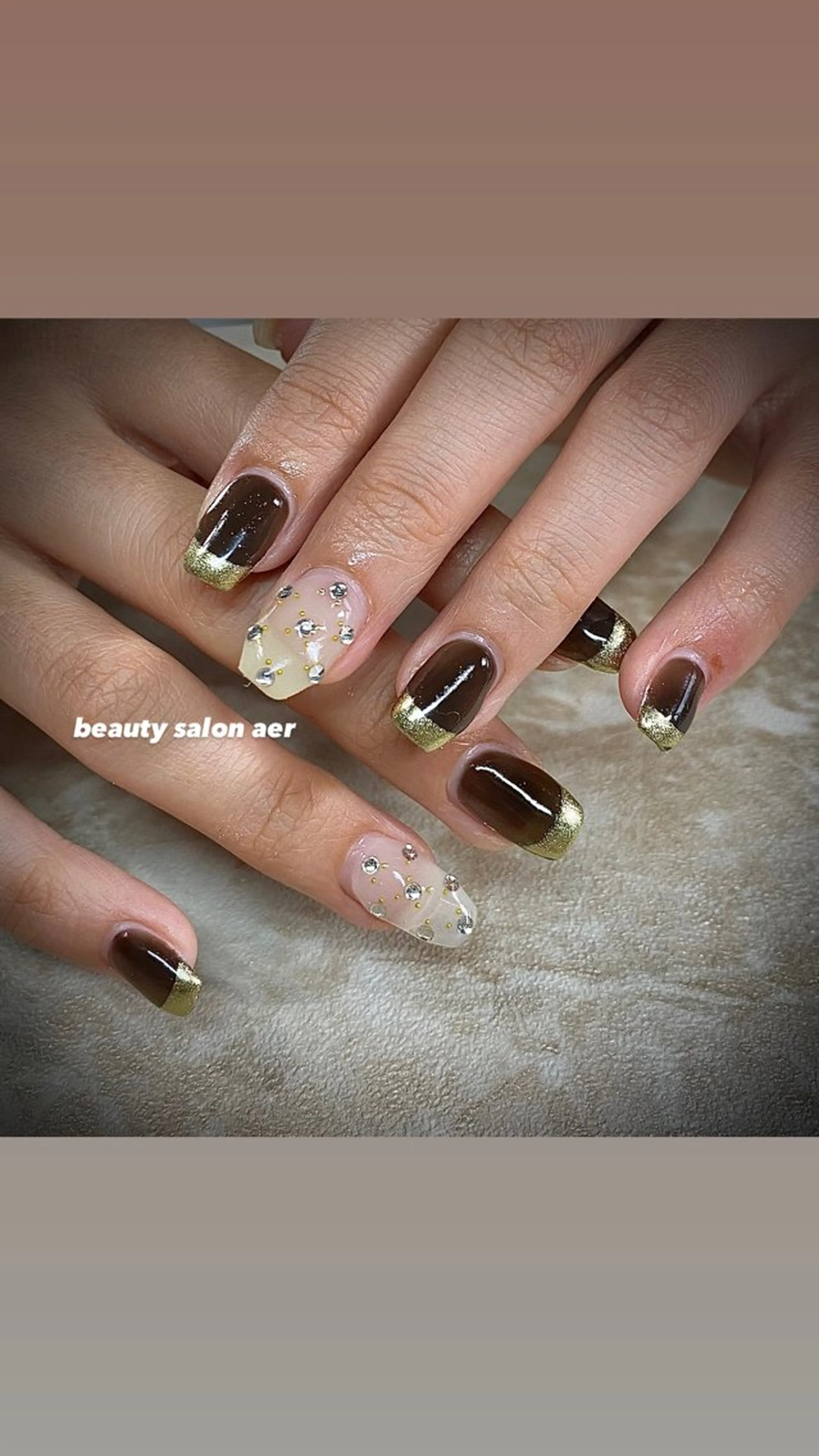 ネイル ハンドネイル デコパーツが得意♪ ネイル/眉毛/エステの眉毛・アイブロウイメージ