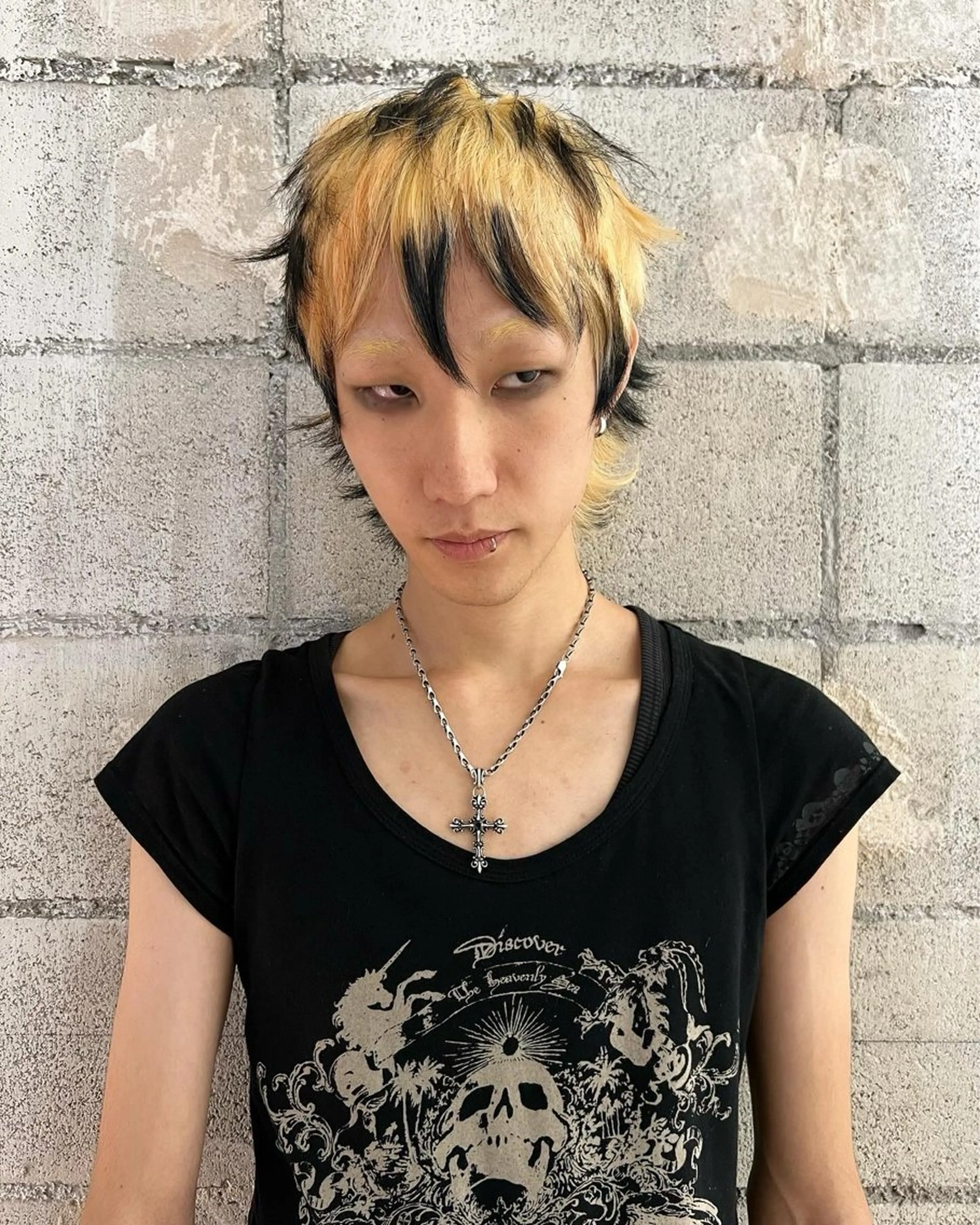 ショート カラー メンズ カット ヘアカラー haco＋所属・圧倒的デザイン力 店長🎨RENAのヘアスタイル