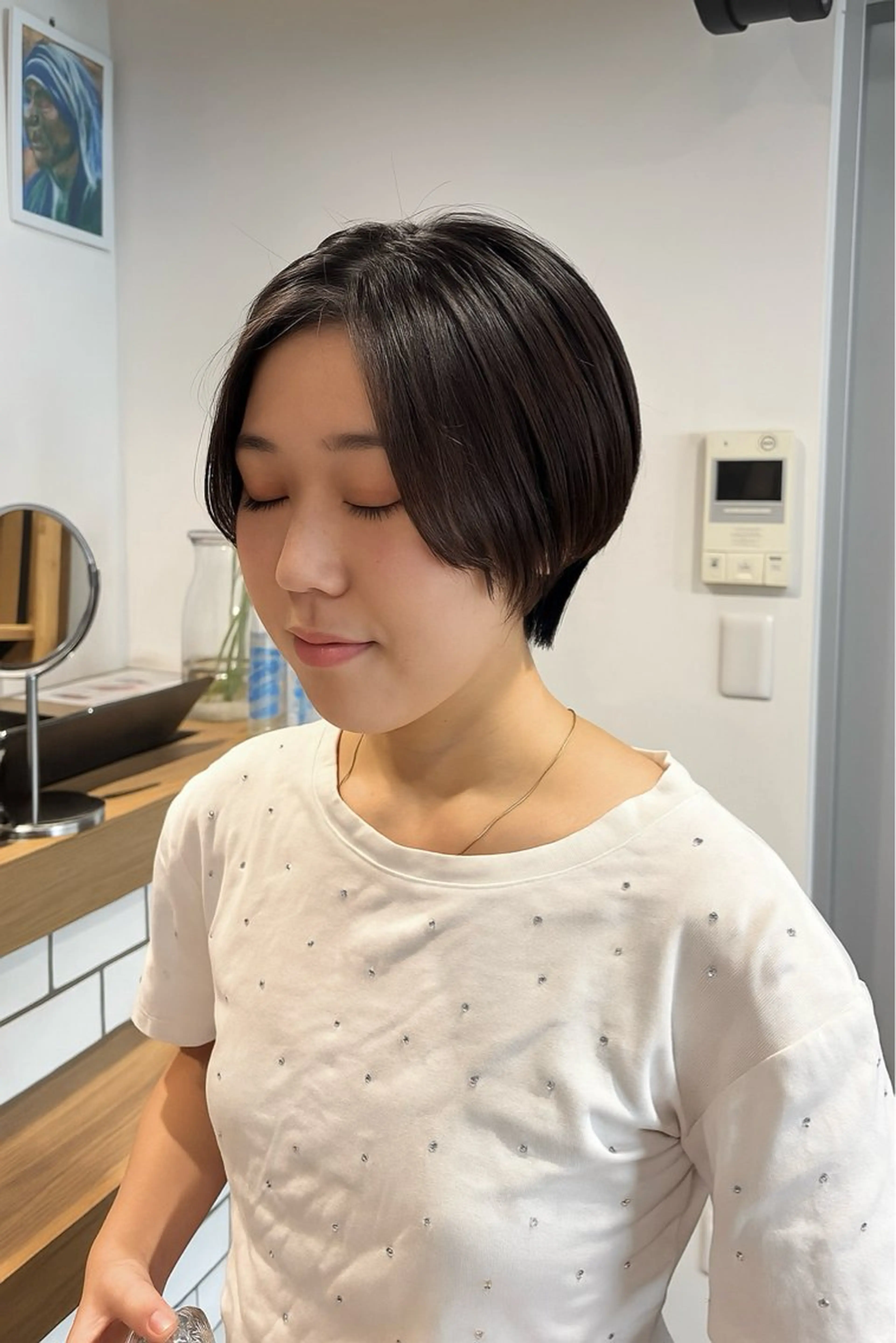 ショート ショートヘア カット ヘッドスパ 艶カラー🌙ショート /ボブ/小由葵のヘアスタイル