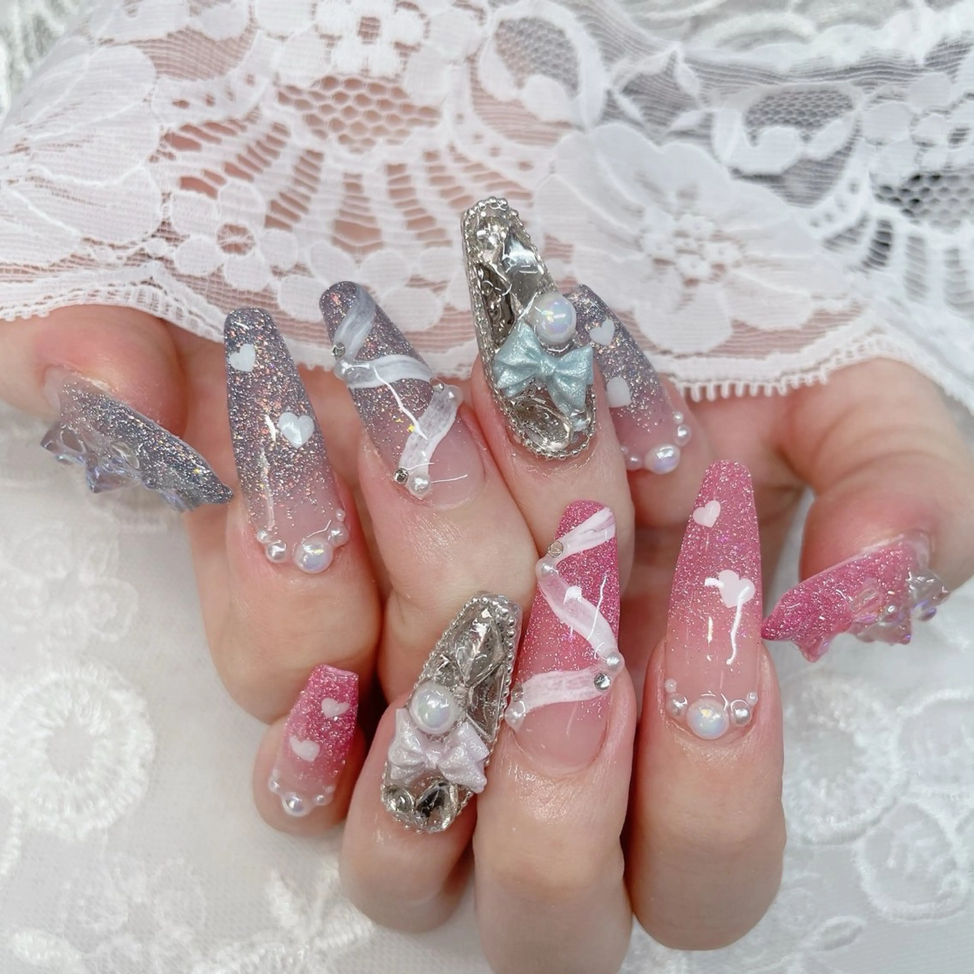 ネイル ハンドネイル ハンドケア 💜MIYA nail川崎店のネイルデザイン