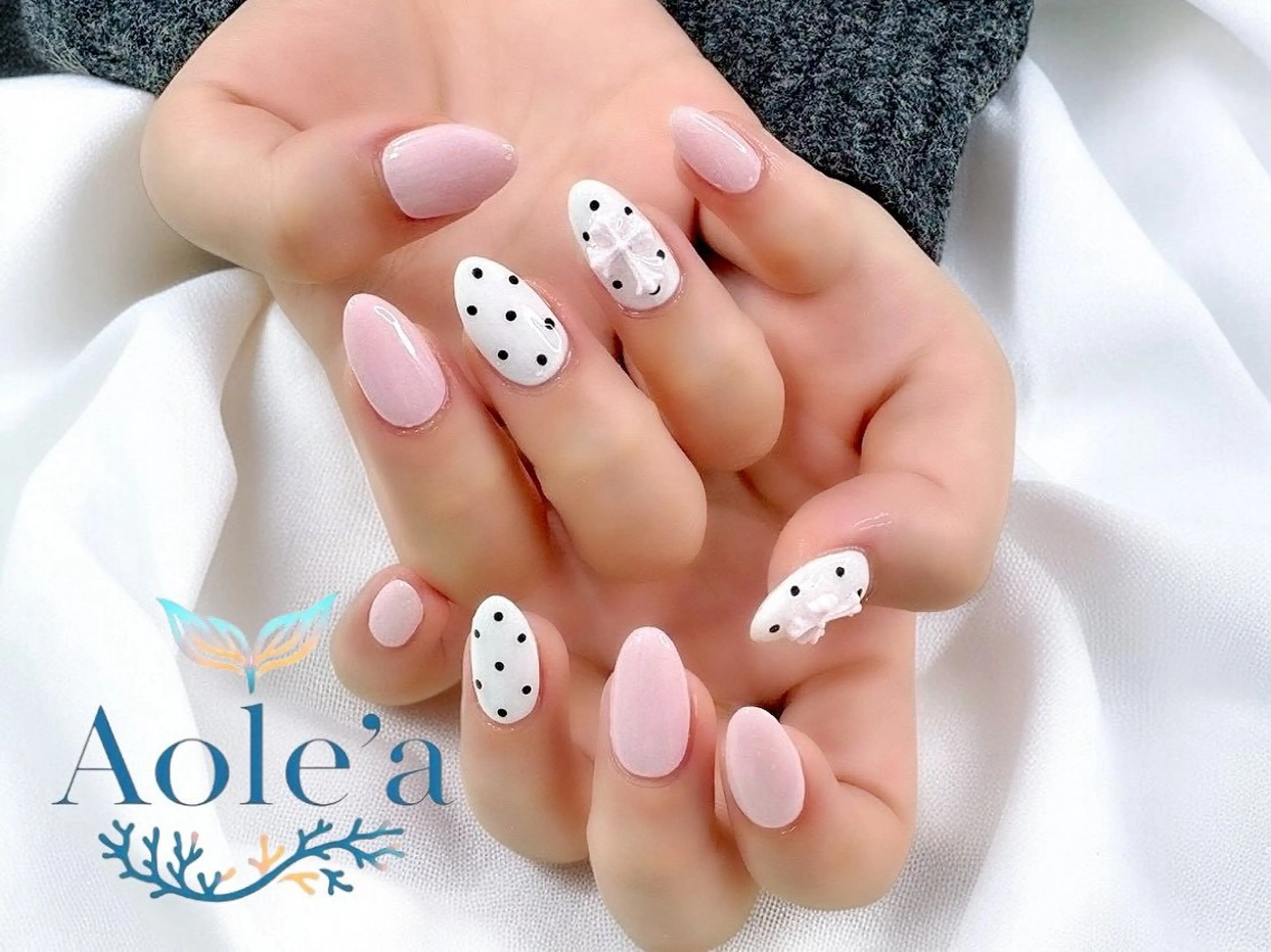 ネイル ハンドネイル Aole'a 紀歩のネイルデザイン