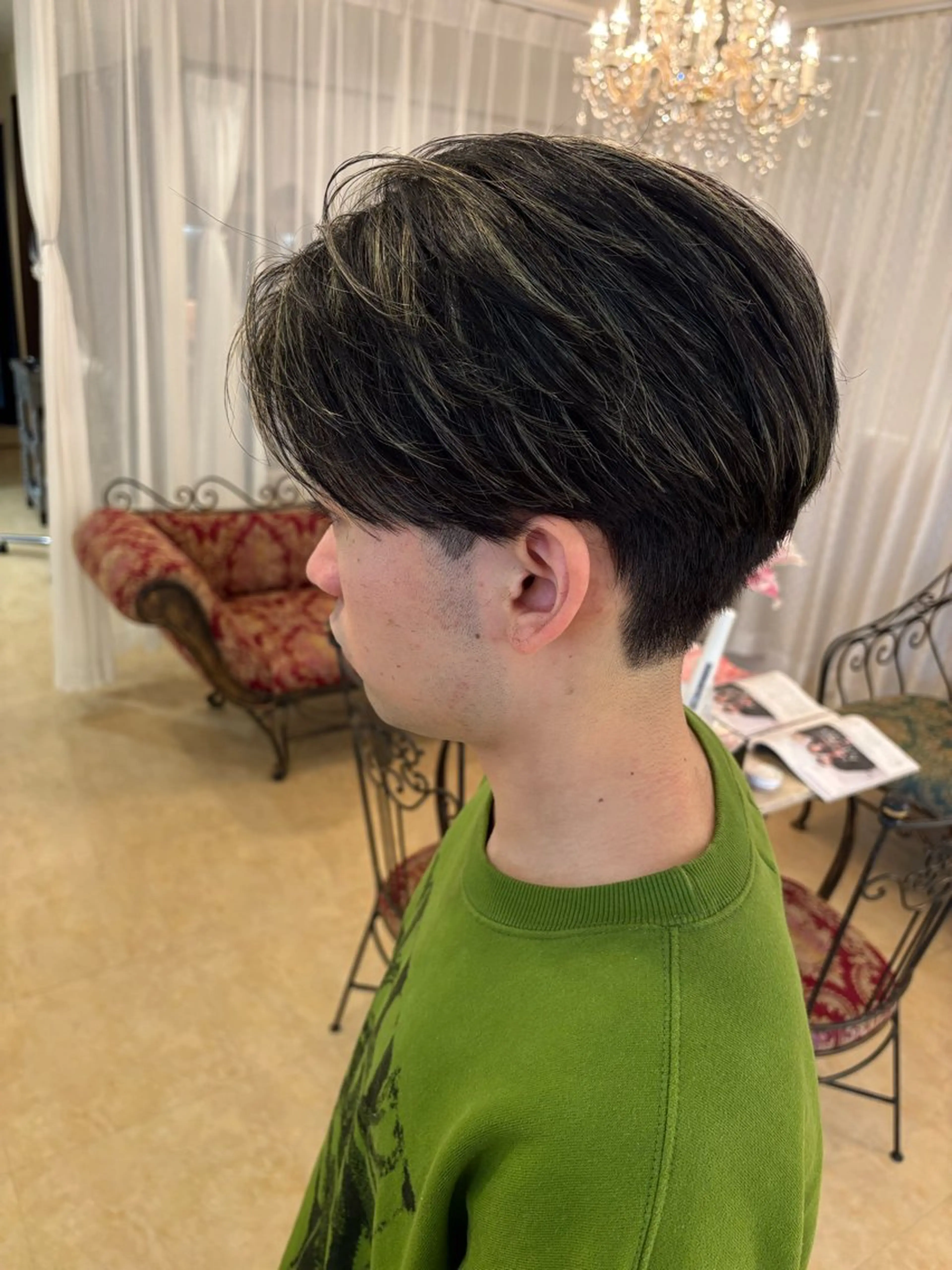 メンズ カット ヘアカラー 瀧澤 一真のヘアスタイル