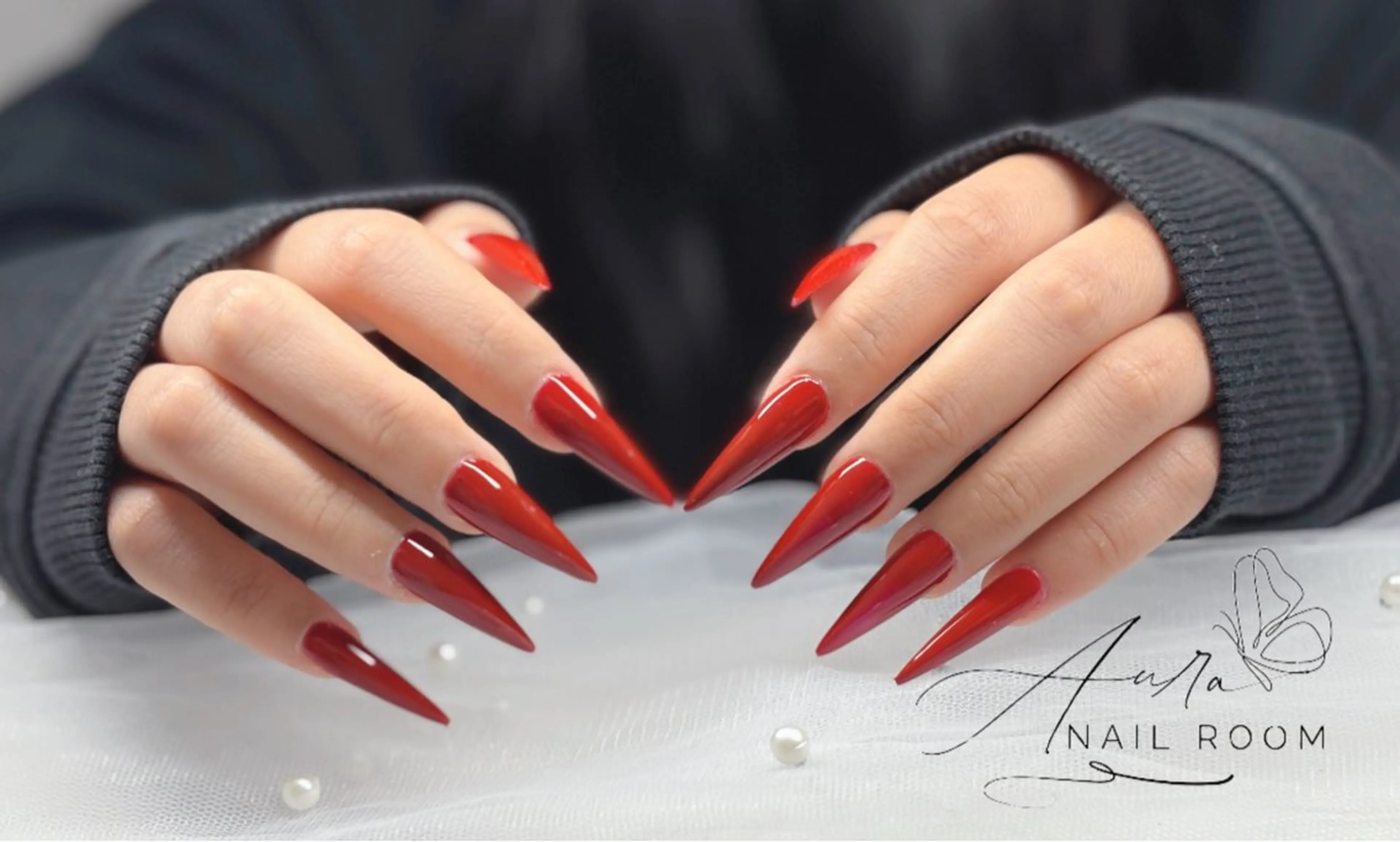 【新規オフ無料】 おすすめ‼️ 10本チップ長さ出し❣️ ワンカラー✨ ¥6,800の写真