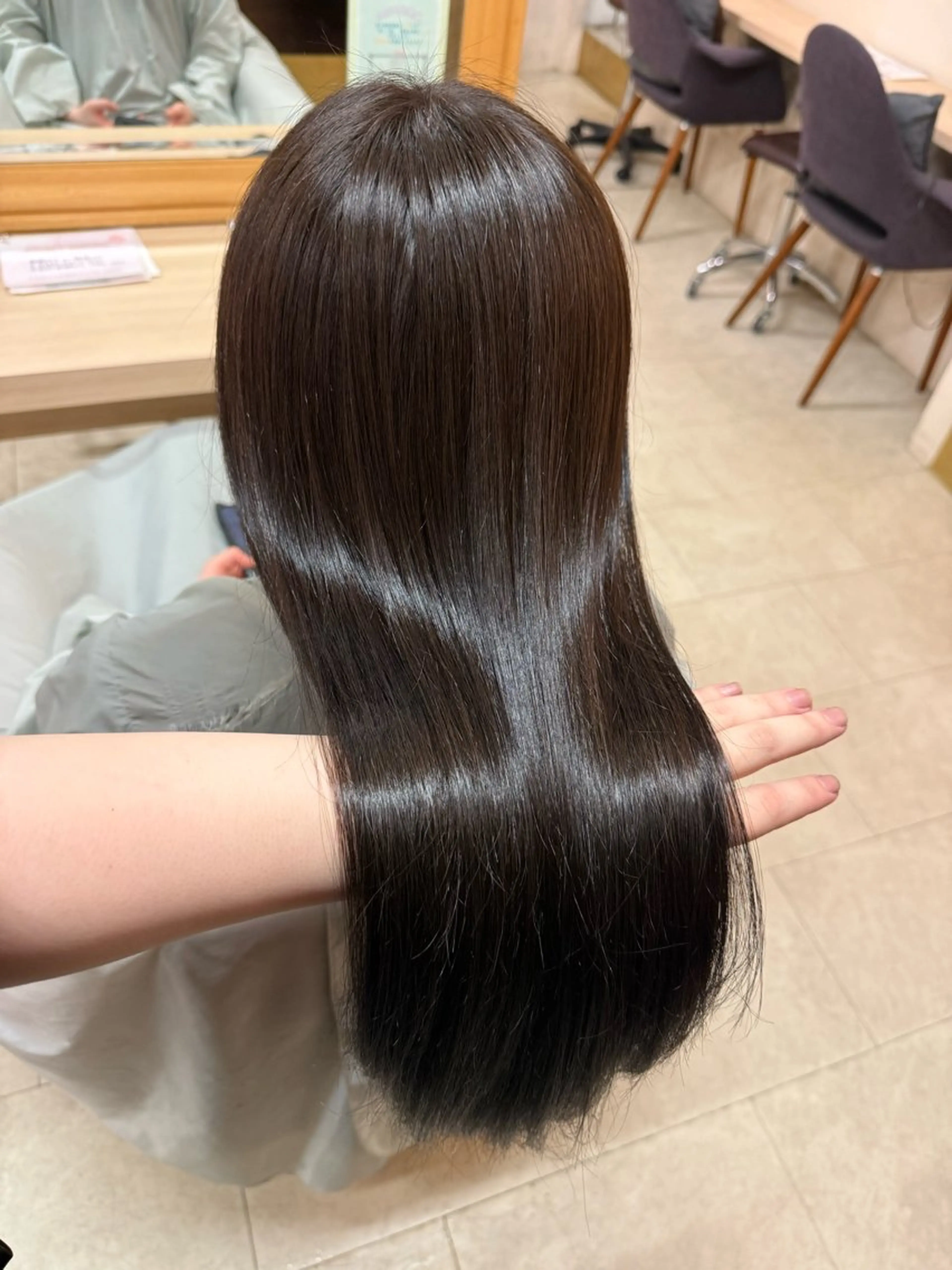 髪質改善Aujuaトリートメント🫧➕３０分ツボ押しスパ🧖‍♀️の写真