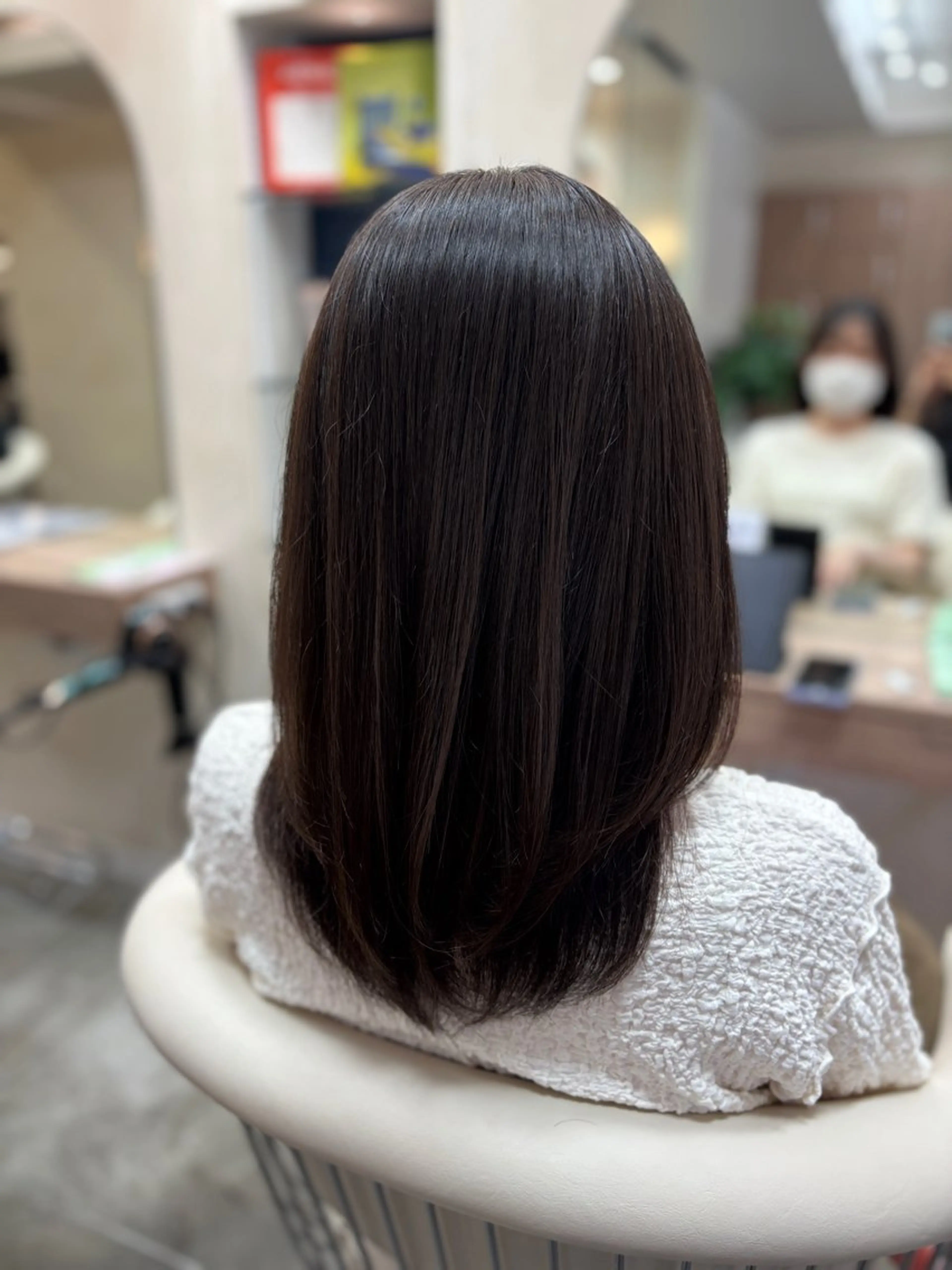 ミディアム カット トリートメント ヘアメイクニューヨーク根津店所属・リニューアルオープン ☆根津店齋藤のヘアスタイル