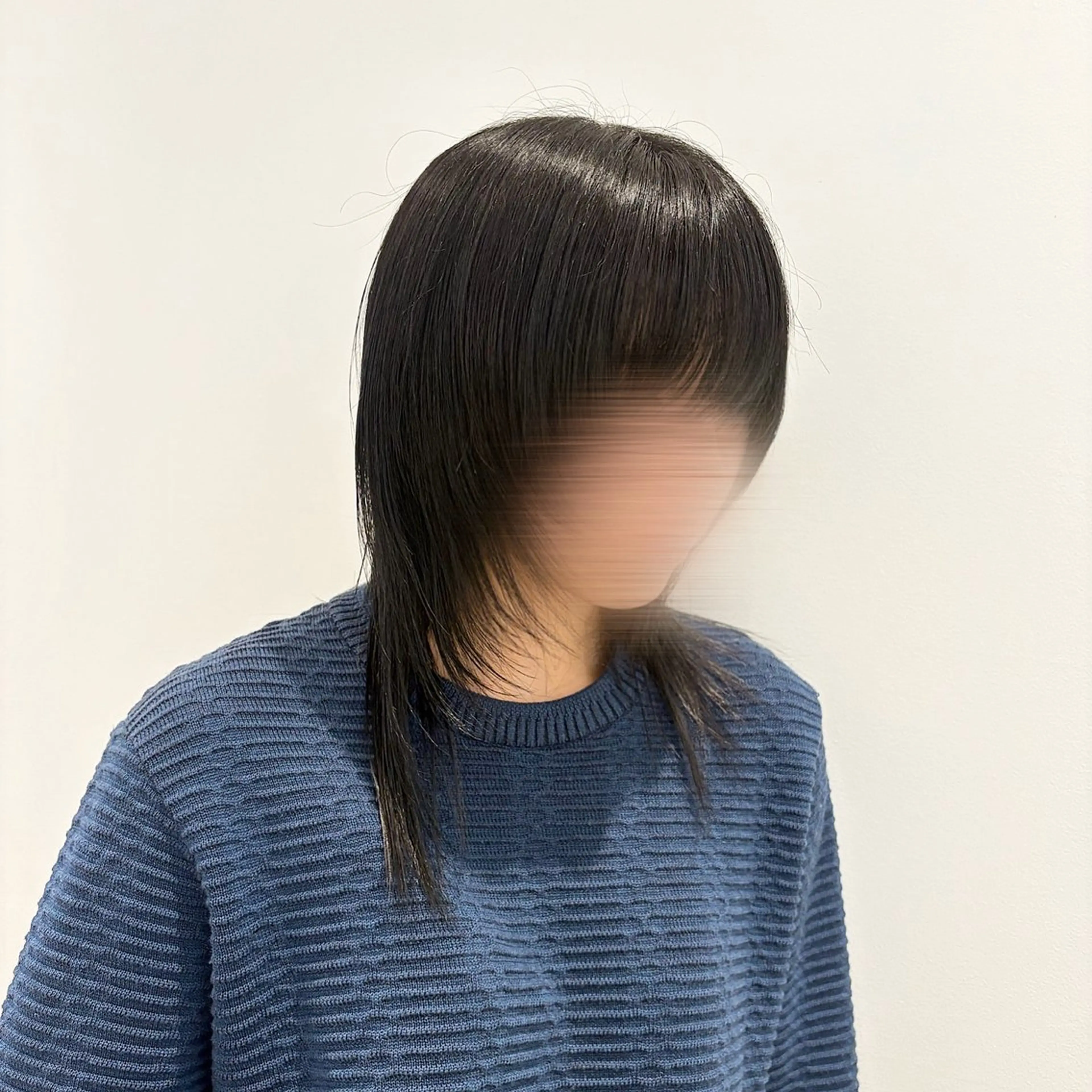 【カットモデル】カット+前髪ストレート ¥1,500の写真