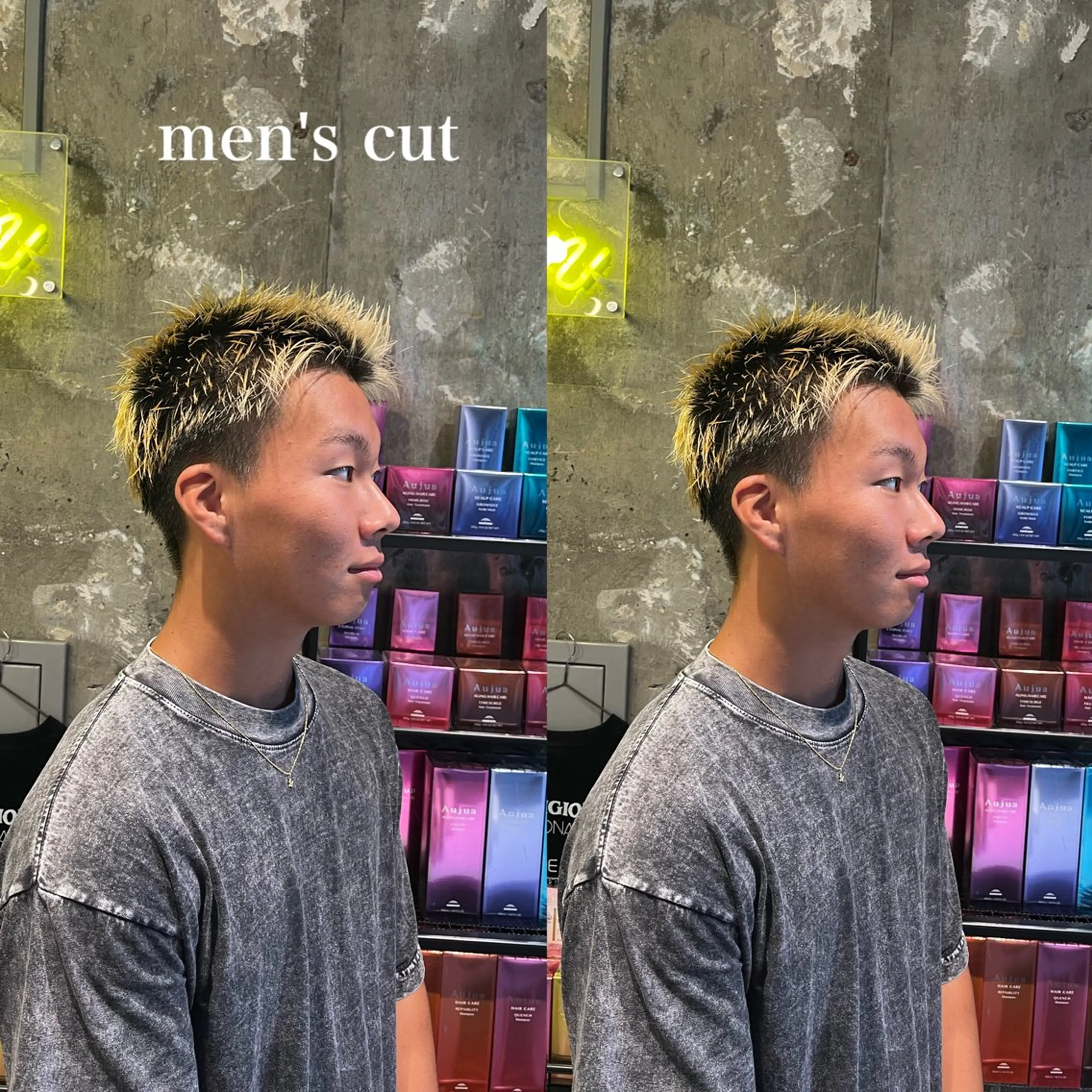 ショート カット ZEST kalon RINAのヘアスタイル