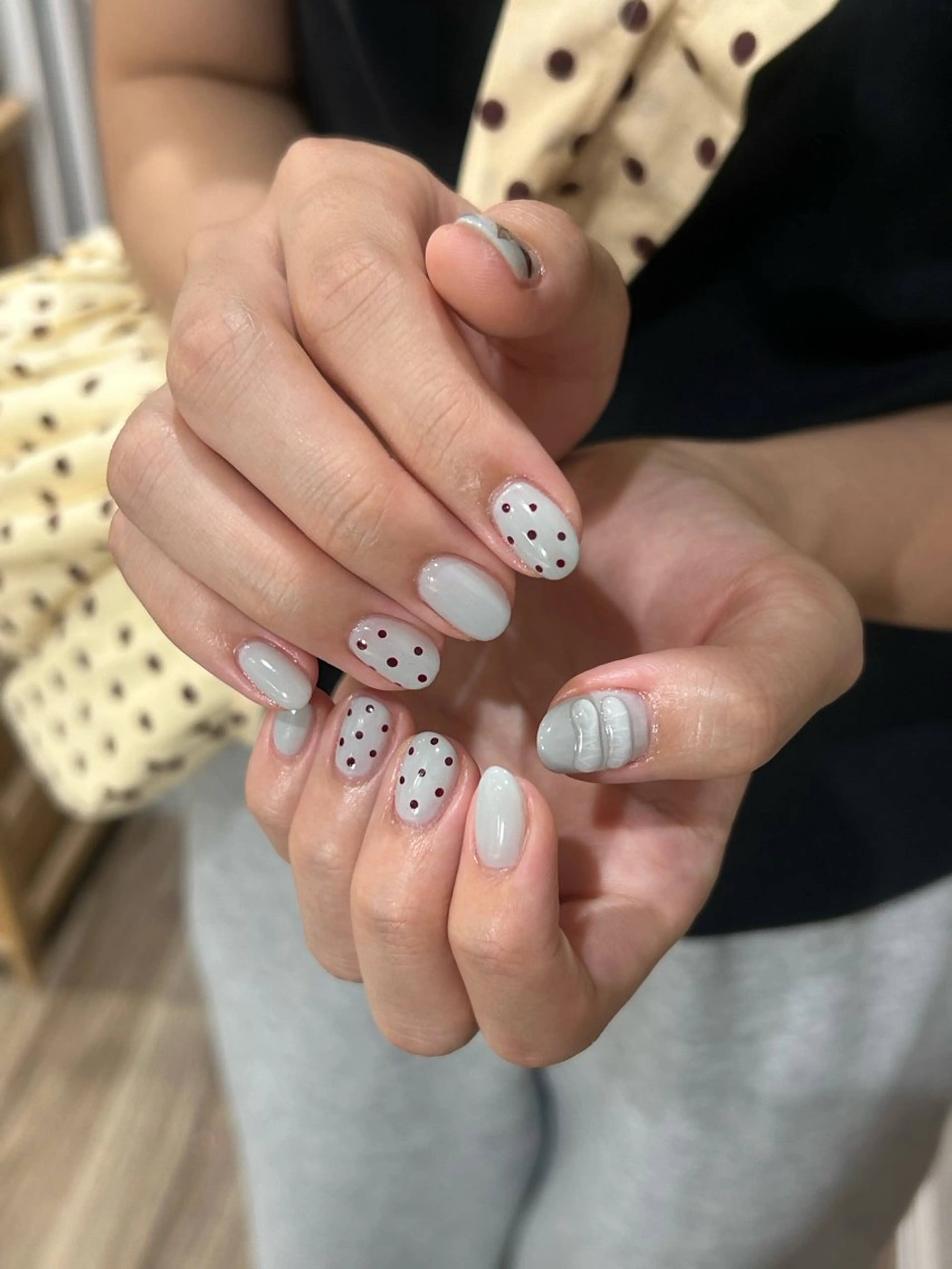 ネイル 持ち込み ハンドネイル nailsalon MONICA所属・MONICA_ hanechaaanのネイルデザイン