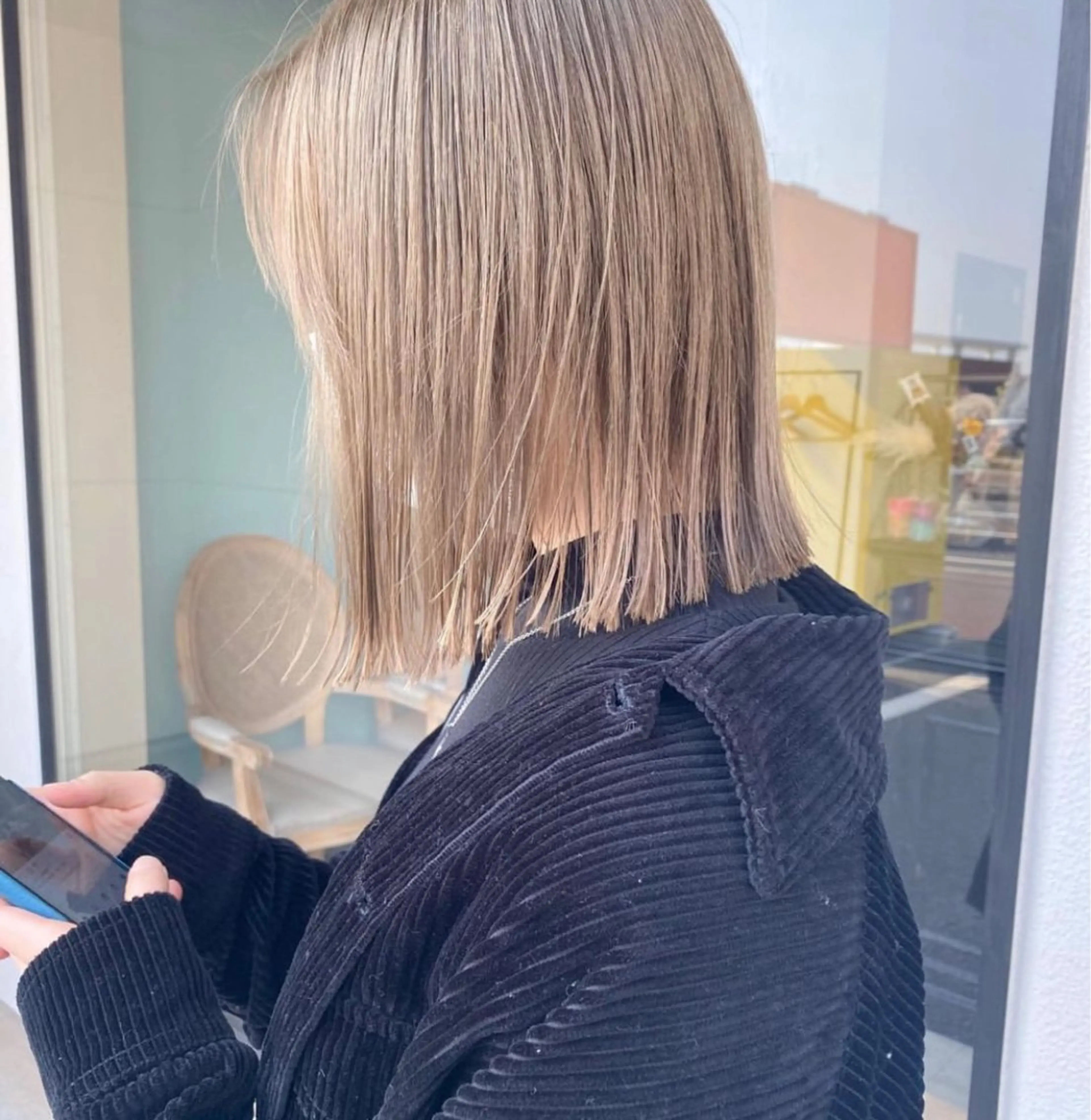 カラー グレージュ MATTY azusaのヘアスタイル