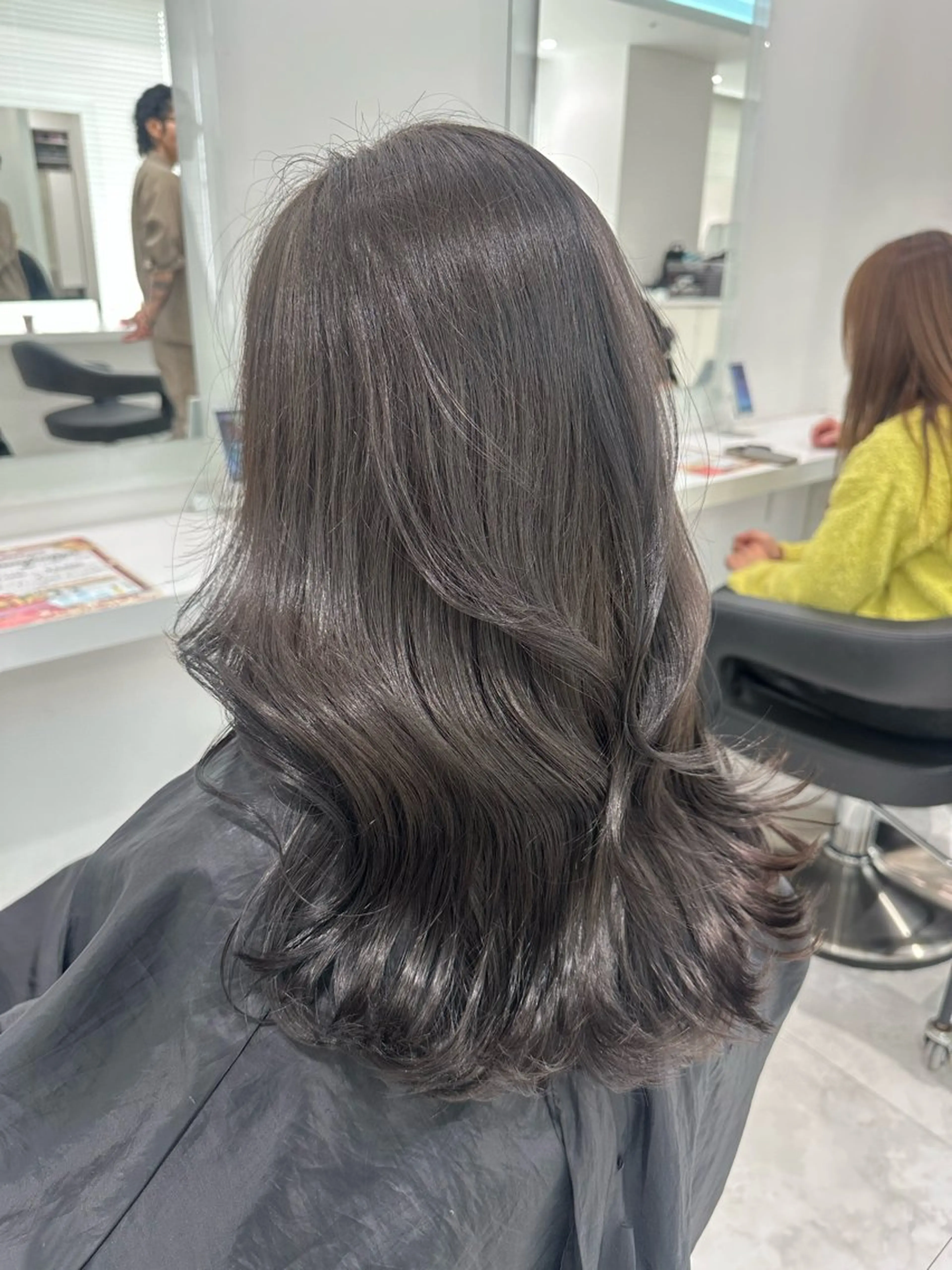 セミロング カラー ケアカラー カット ヘアカラー 🐺ニュアンスパーマ マッシュ　あさひ🐺のヘアスタイル