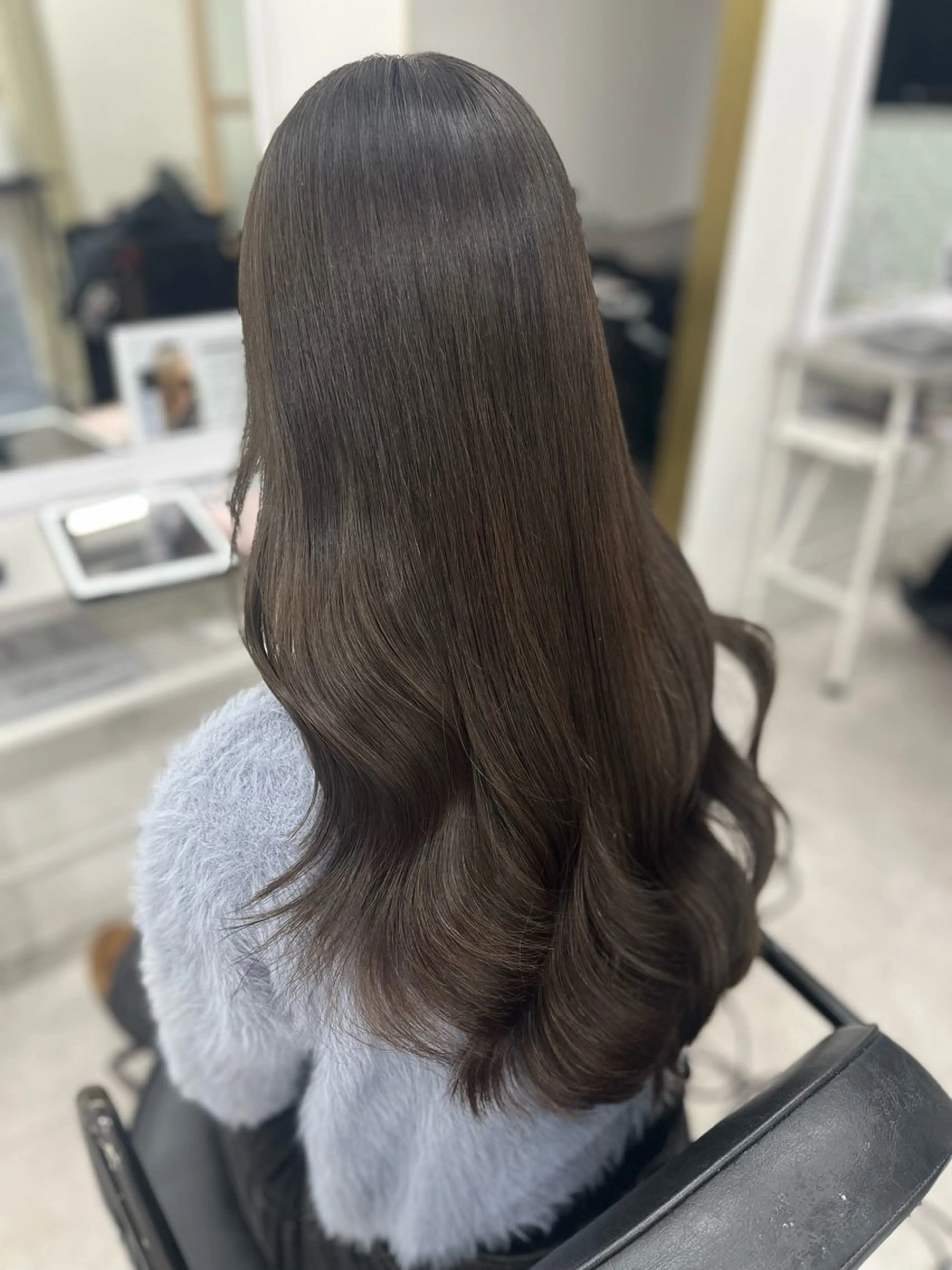 ロング カラー ブラウンカラー 🫧ぷる艶カラー🫧 Yuubi🦩のヘアスタイル