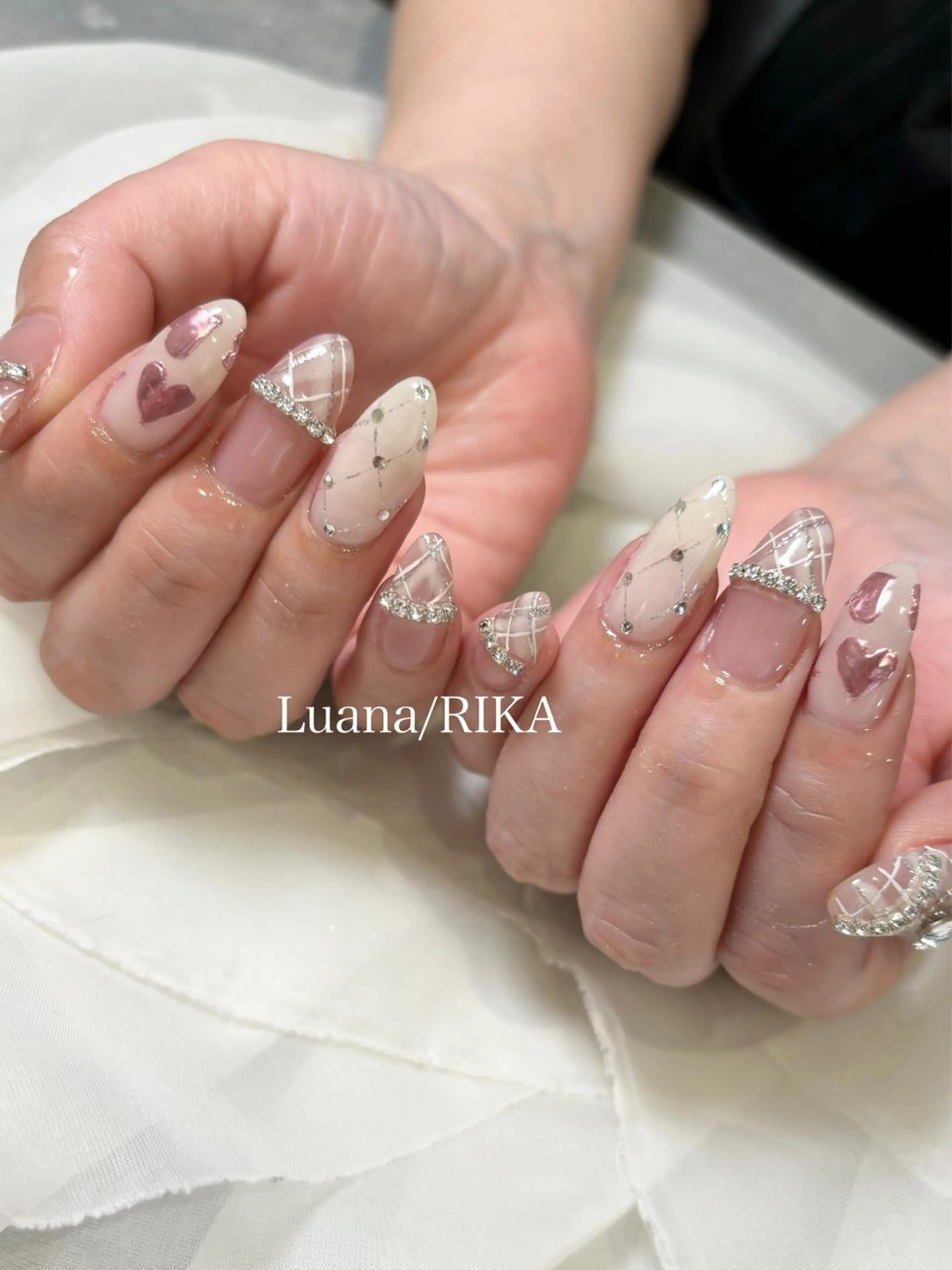 ネイル ハンドネイル Nail Salon Luana Rikaのネイルデザイン
