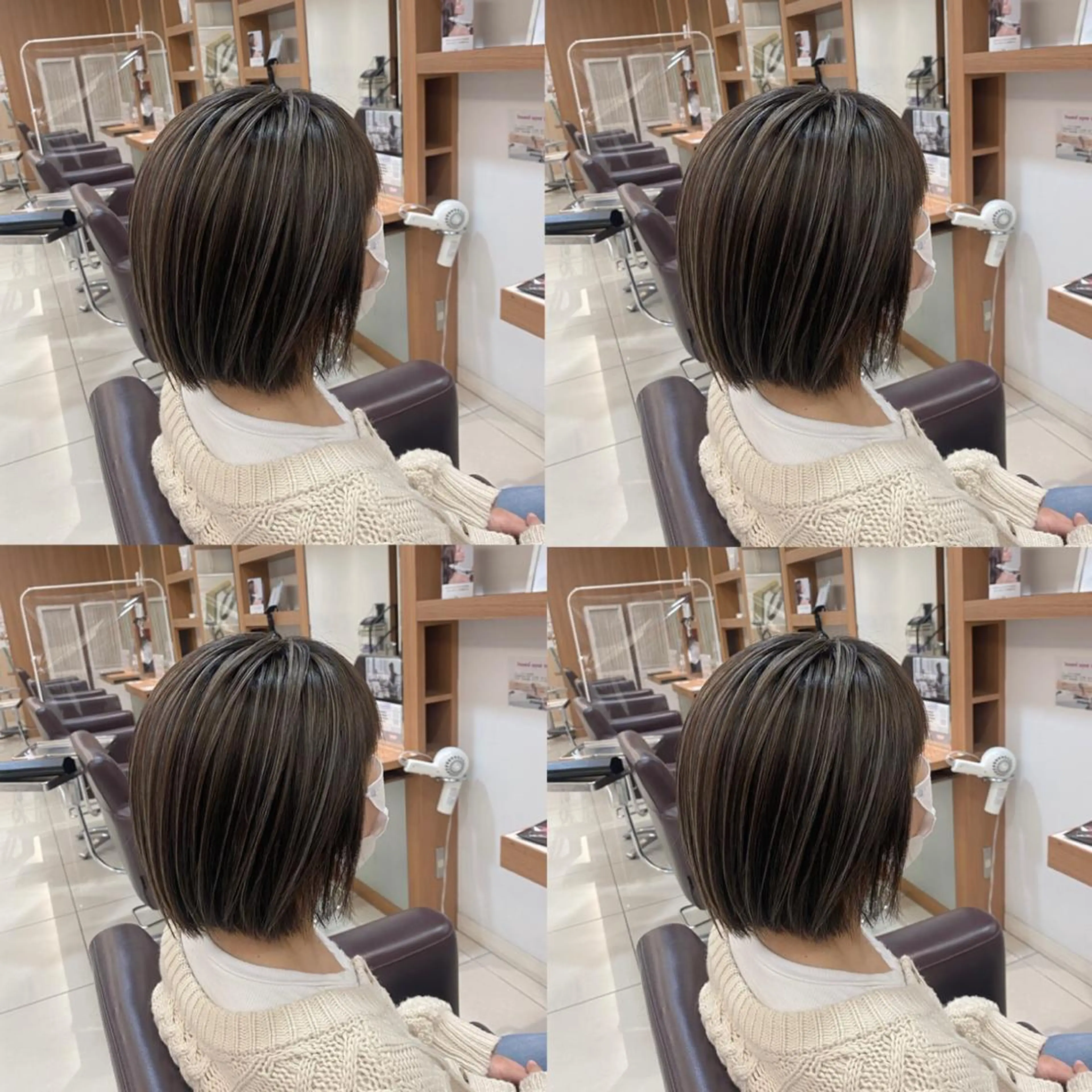 ショート カラー ヘアカラー トリートメント 【カラー指名No 1✨】原田響のヘアスタイル