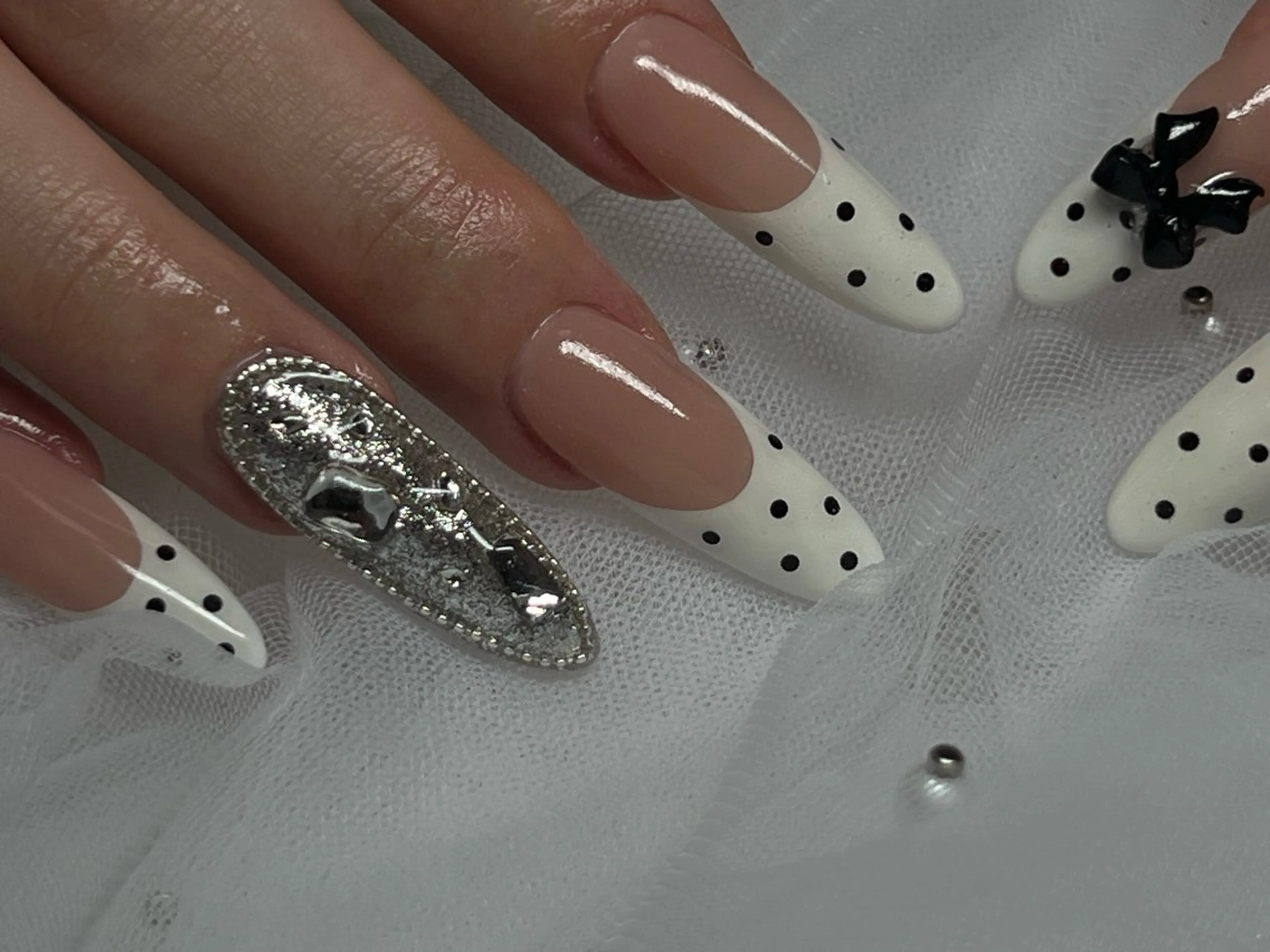 ネイル ジェルネイル パラジェル ハンドネイル 鮎川 沙希のネイルデザイン