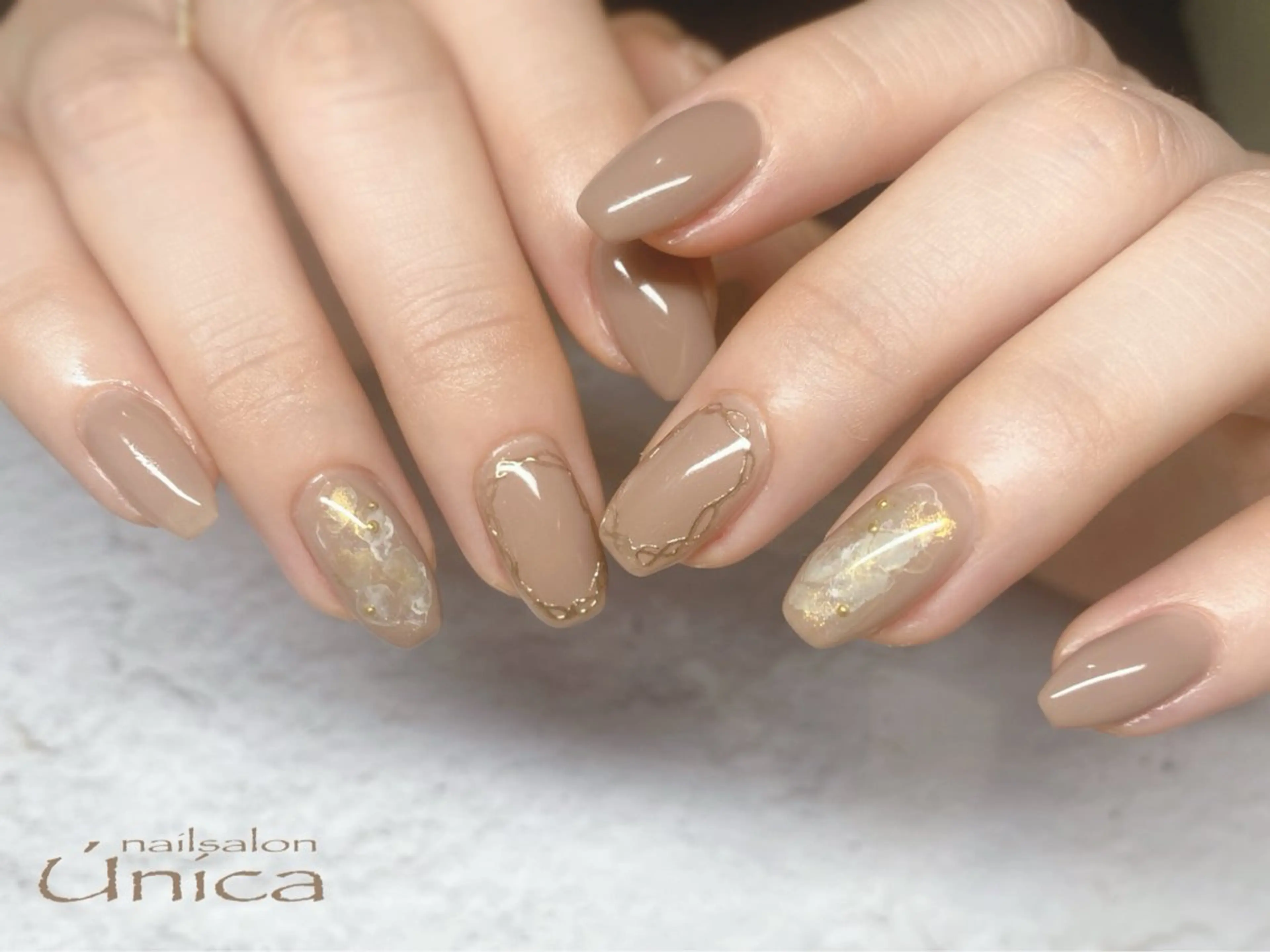ネイル ハンドネイル nailsalon Única　ウニカのネイルデザイン