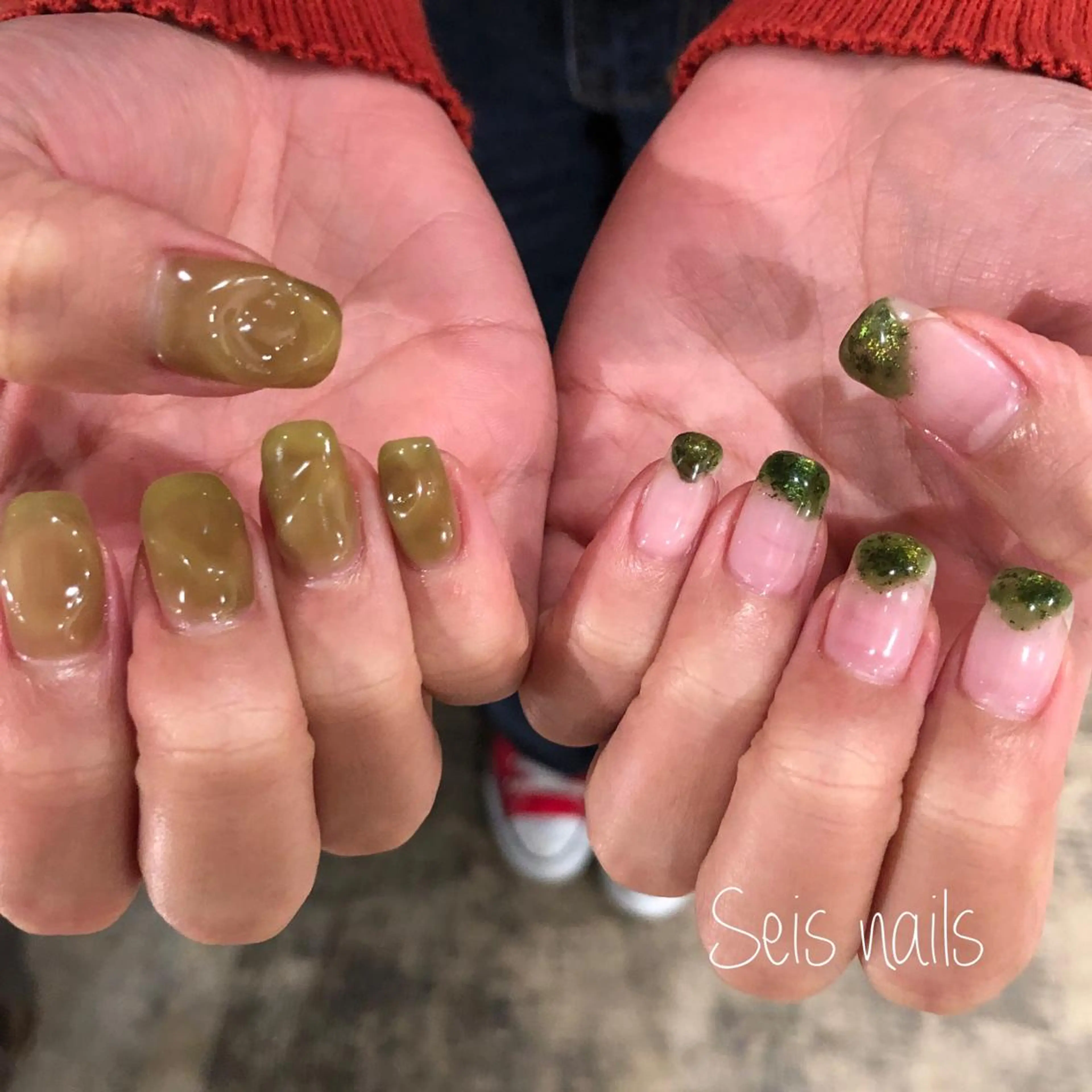 ネイル ハンドネイル Seis Shihoのネイルデザイン