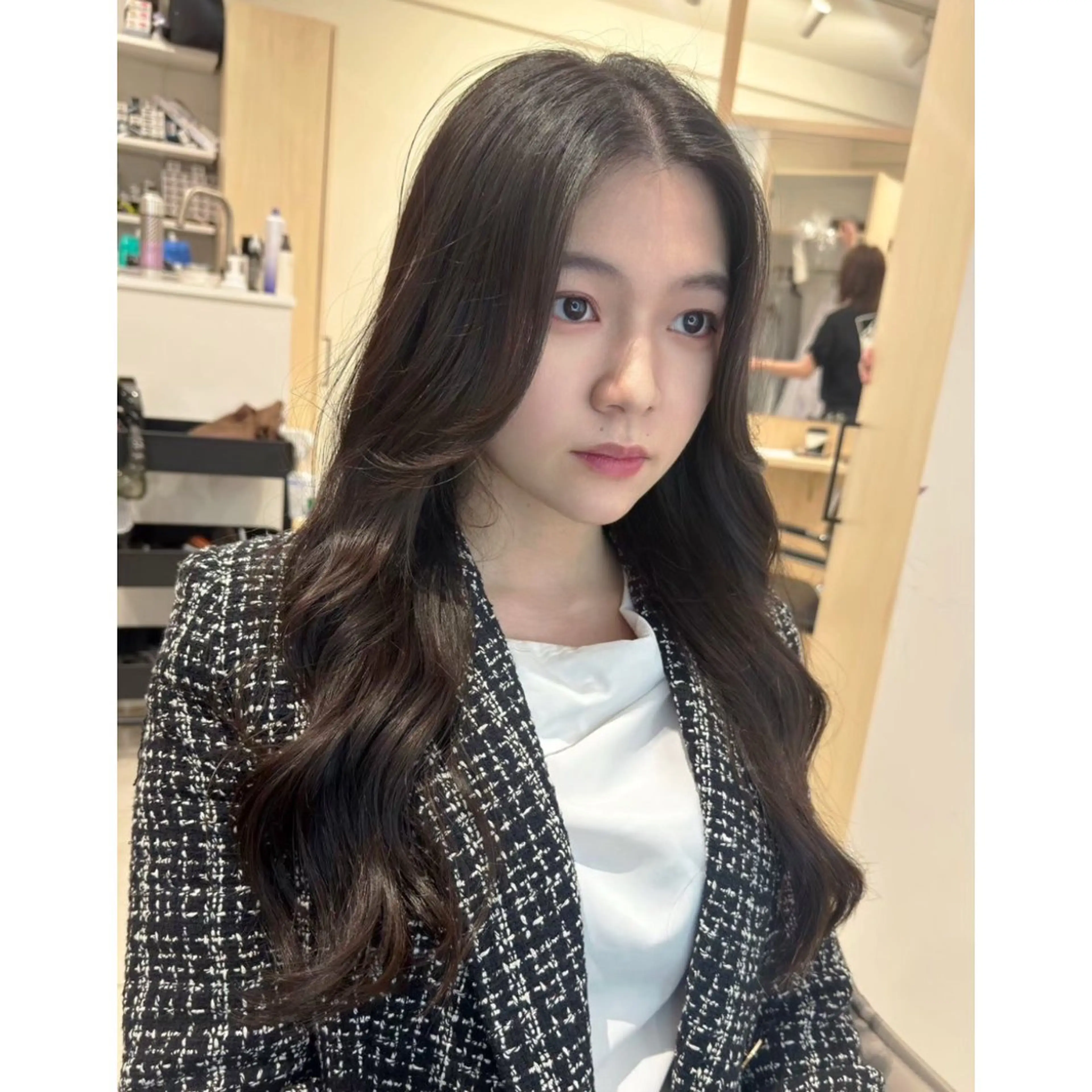 💘カールスタイリング（巻き髪、ストレート、外はね等）の写真