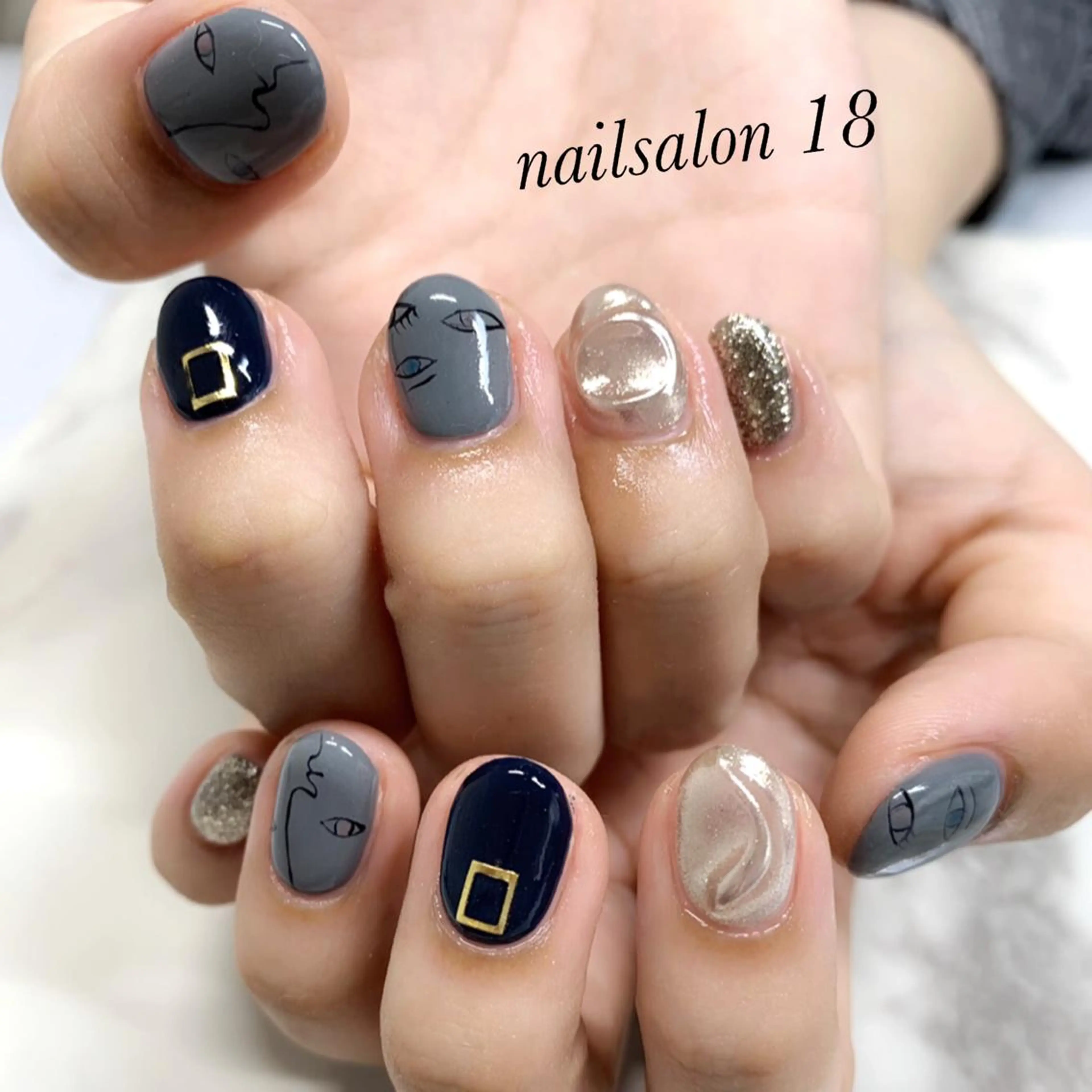 メンズ ネイル nail salon 18.のネイルデザイン