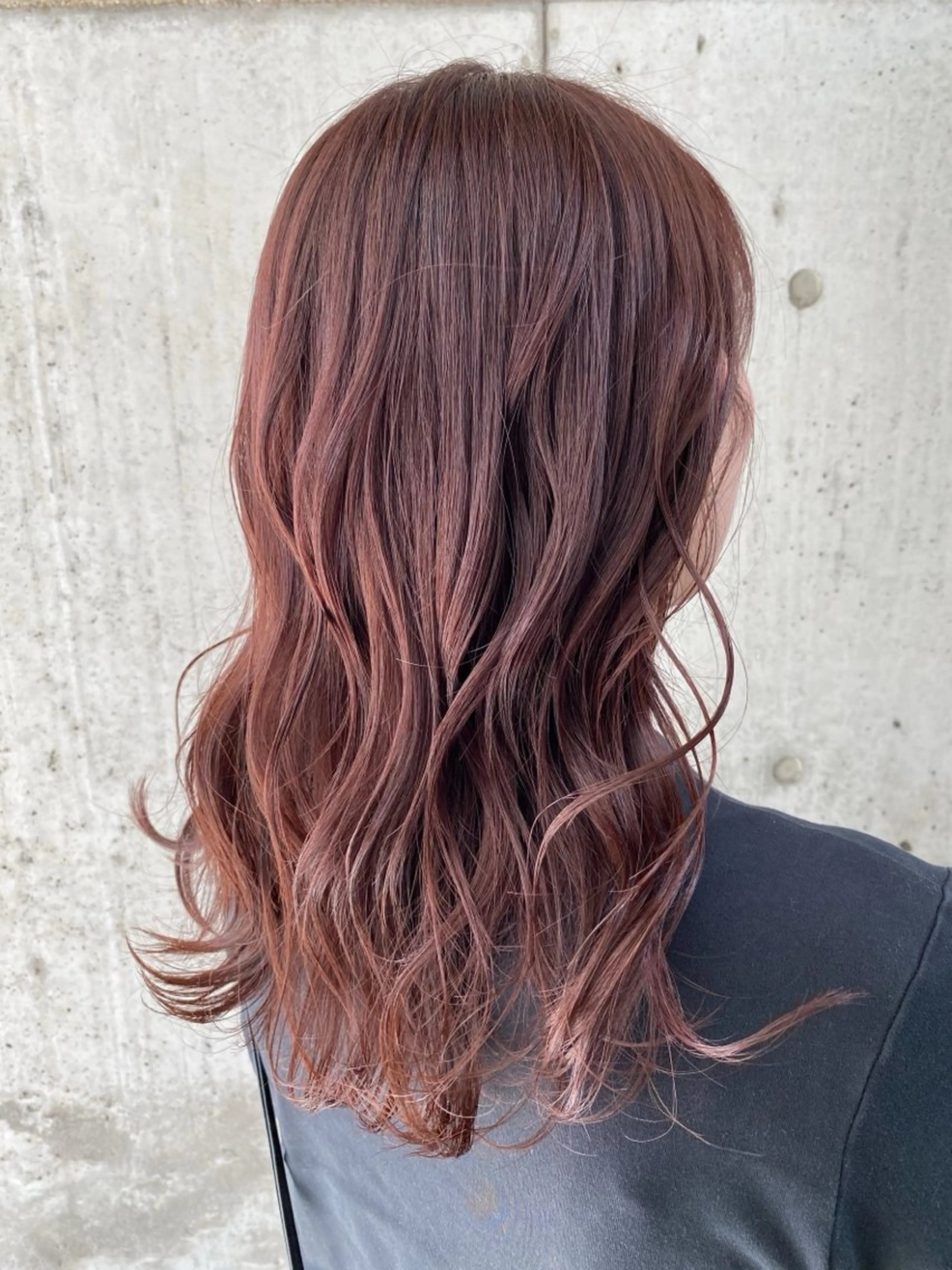 セミロング カット ヘアカラー トリートメント 山本 佳裕のヘアスタイル