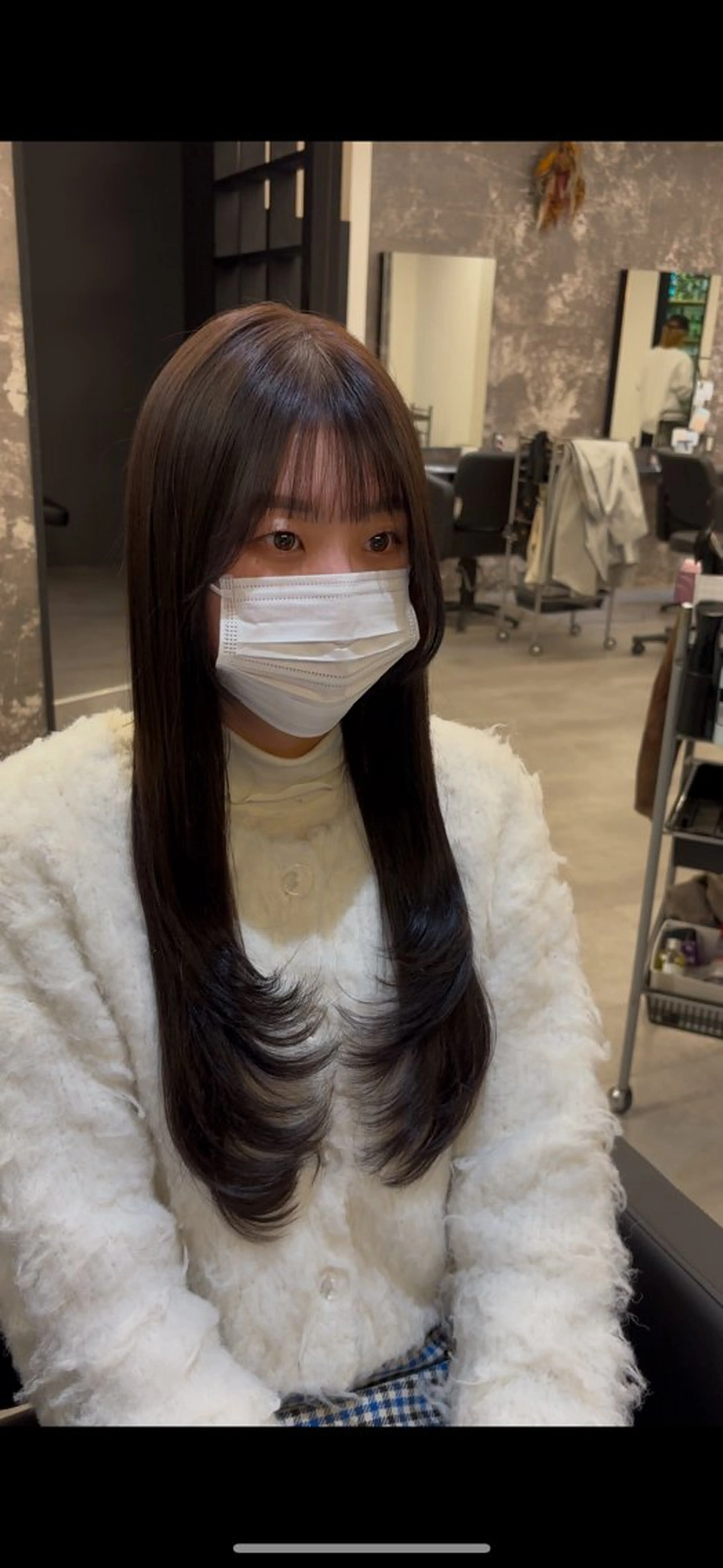 ロング レイヤーカット🫧艶 カラー/LILICAのヘアスタイル