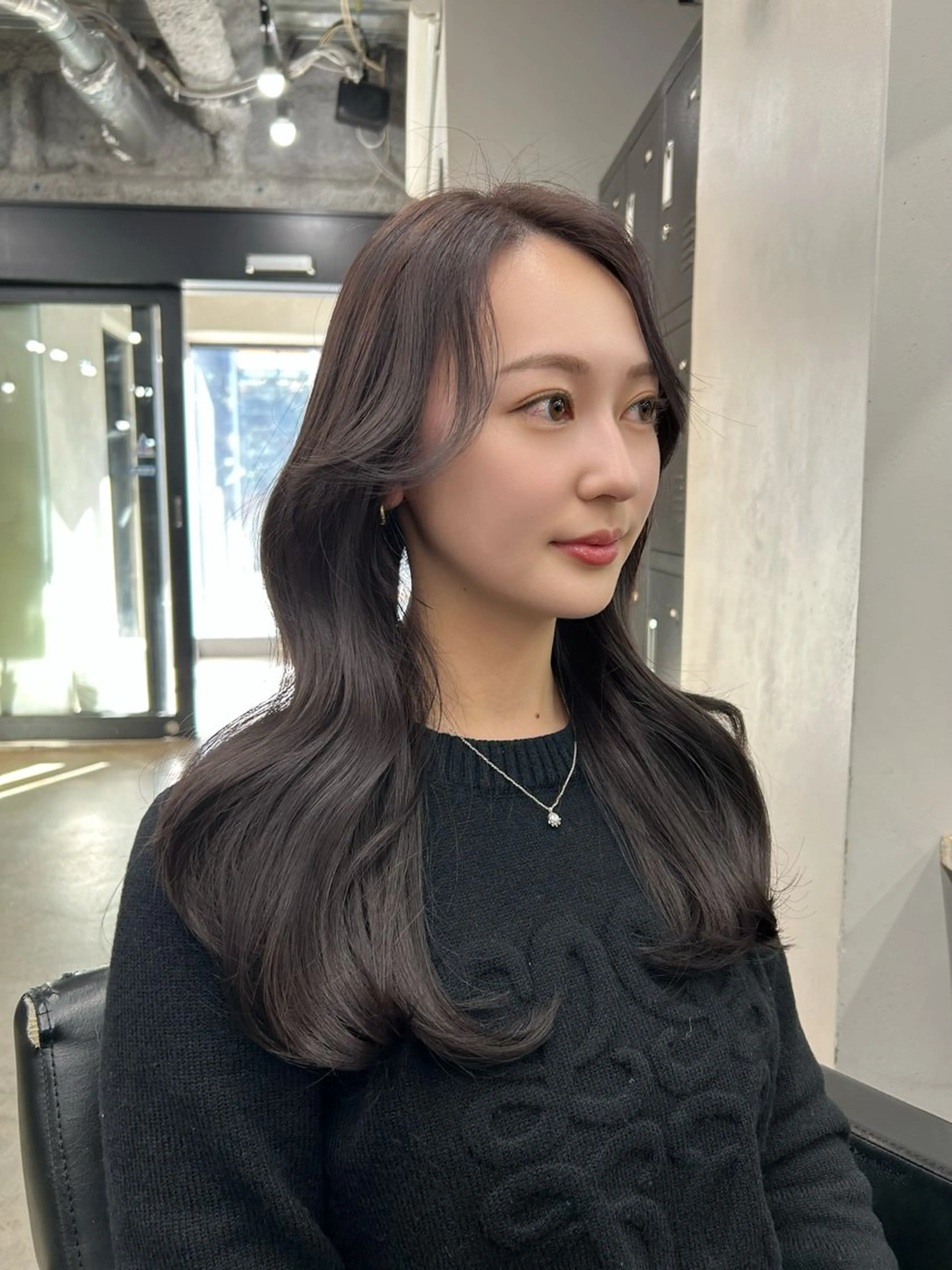 ロング カラー 透明感No.1✨韓国 ヘア／ichikaのヘアスタイル