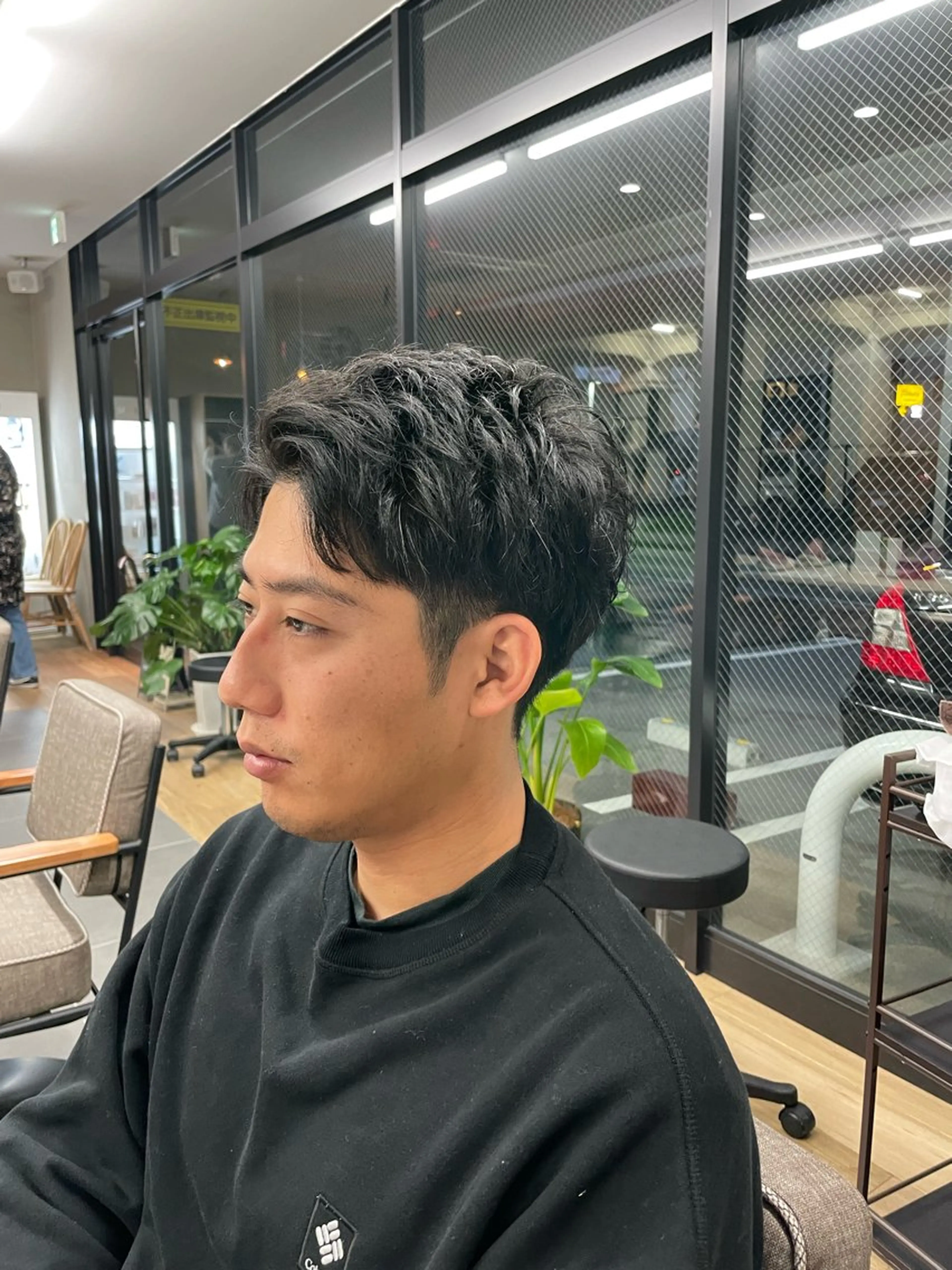 メンズ カット ヘッドスパ ヘアセット 遠藤 健登のヘアスタイル