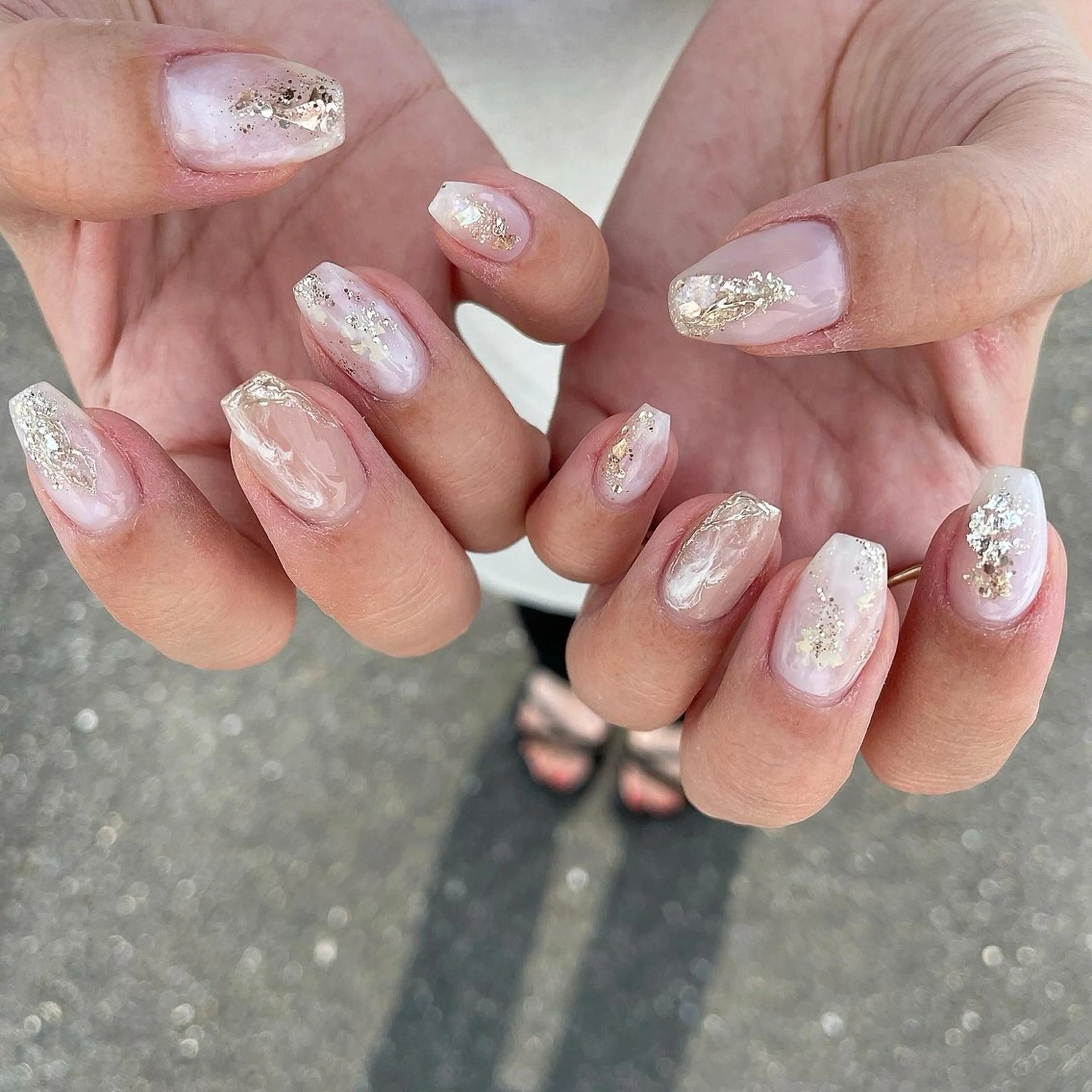 ネイル ニュアンスネイル nailsalon mionのネイルデザイン