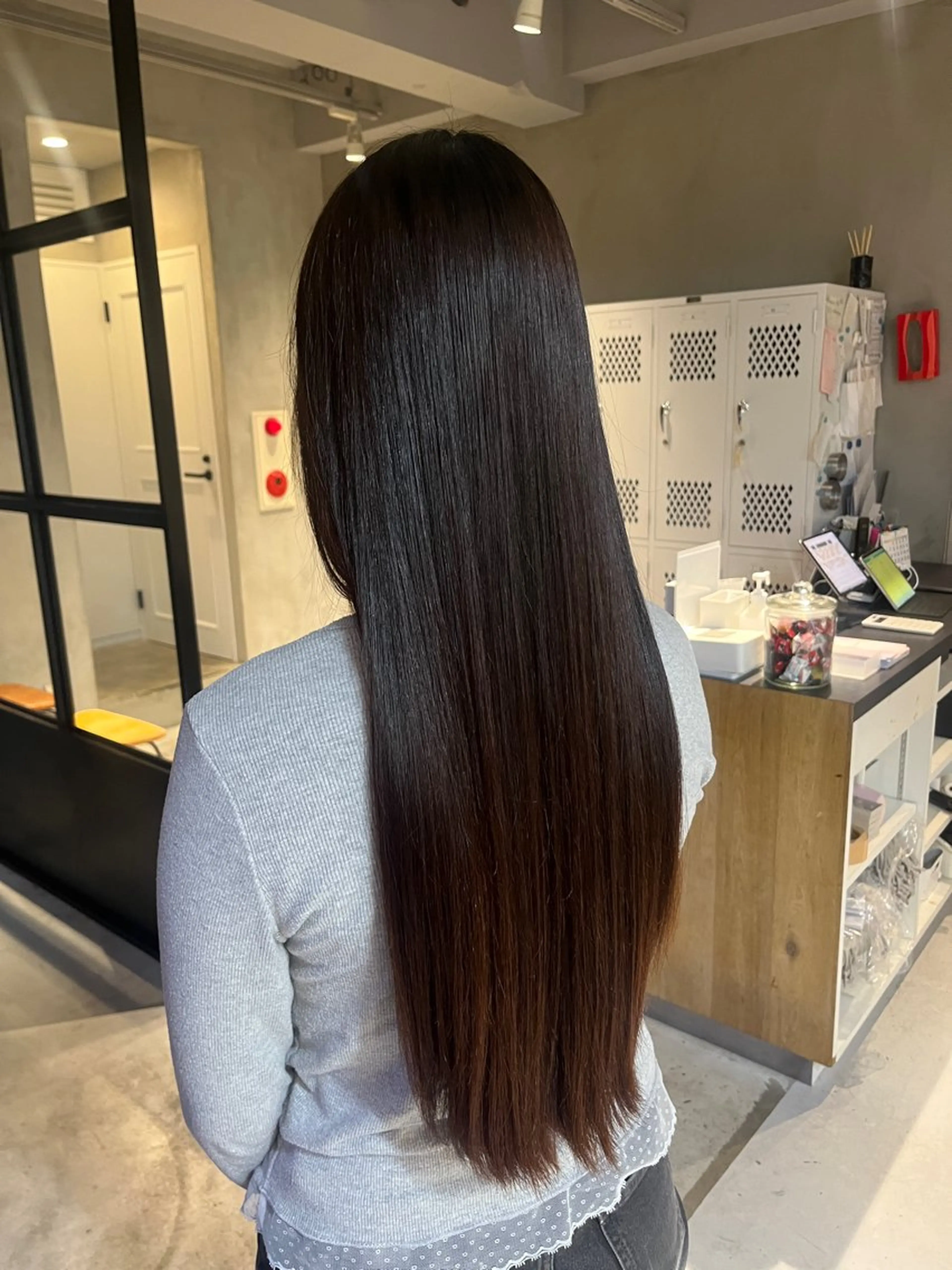 ロング 縮毛矯正 elima 調布所属・ちせ/ 透明感カラー /調布˚ 🦢₊✧のヘアスタイル