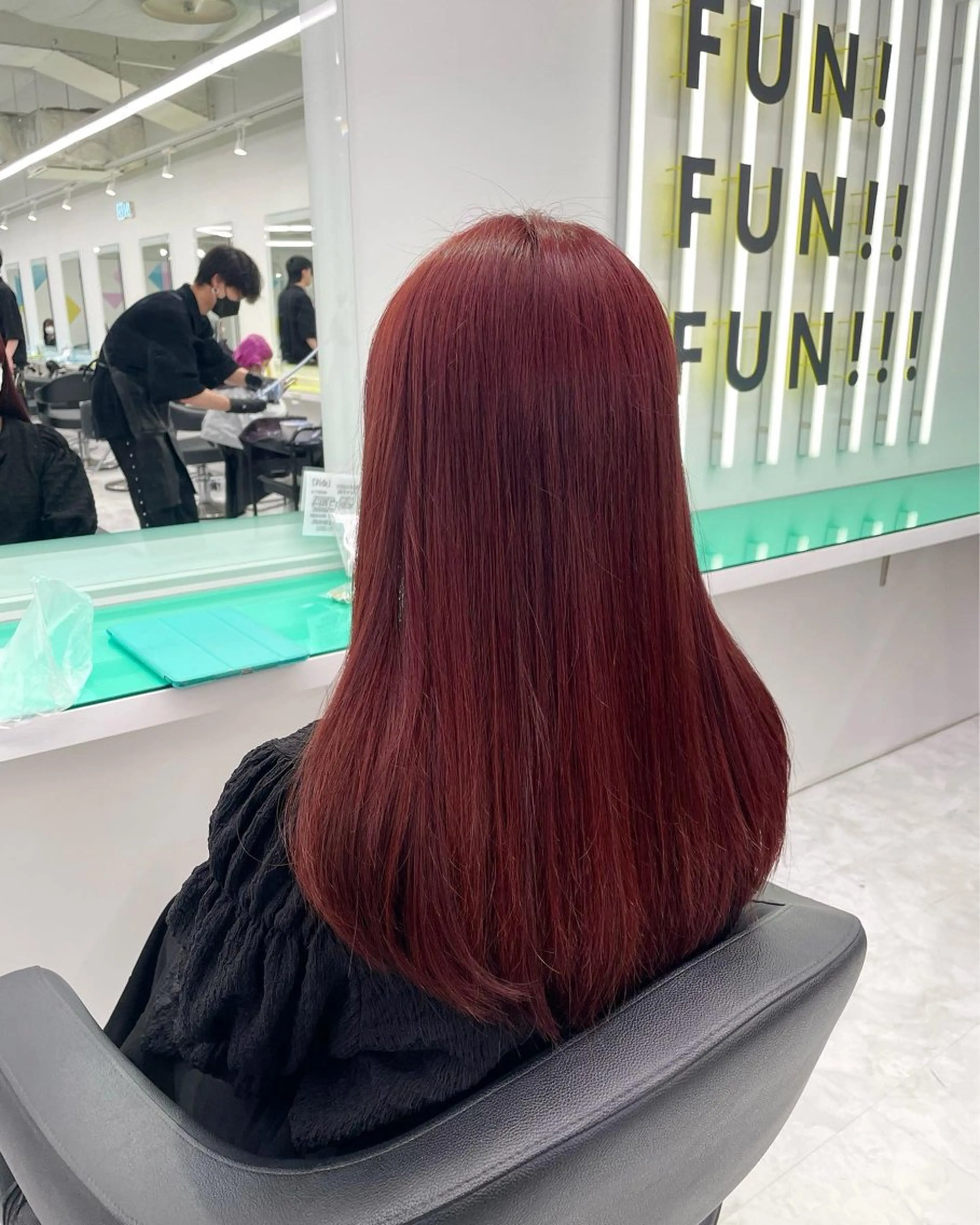 ロング カラー カット ヘアカラー トリートメント 🎀愛されgirly ヘア🫧Ayakaのヘアスタイル