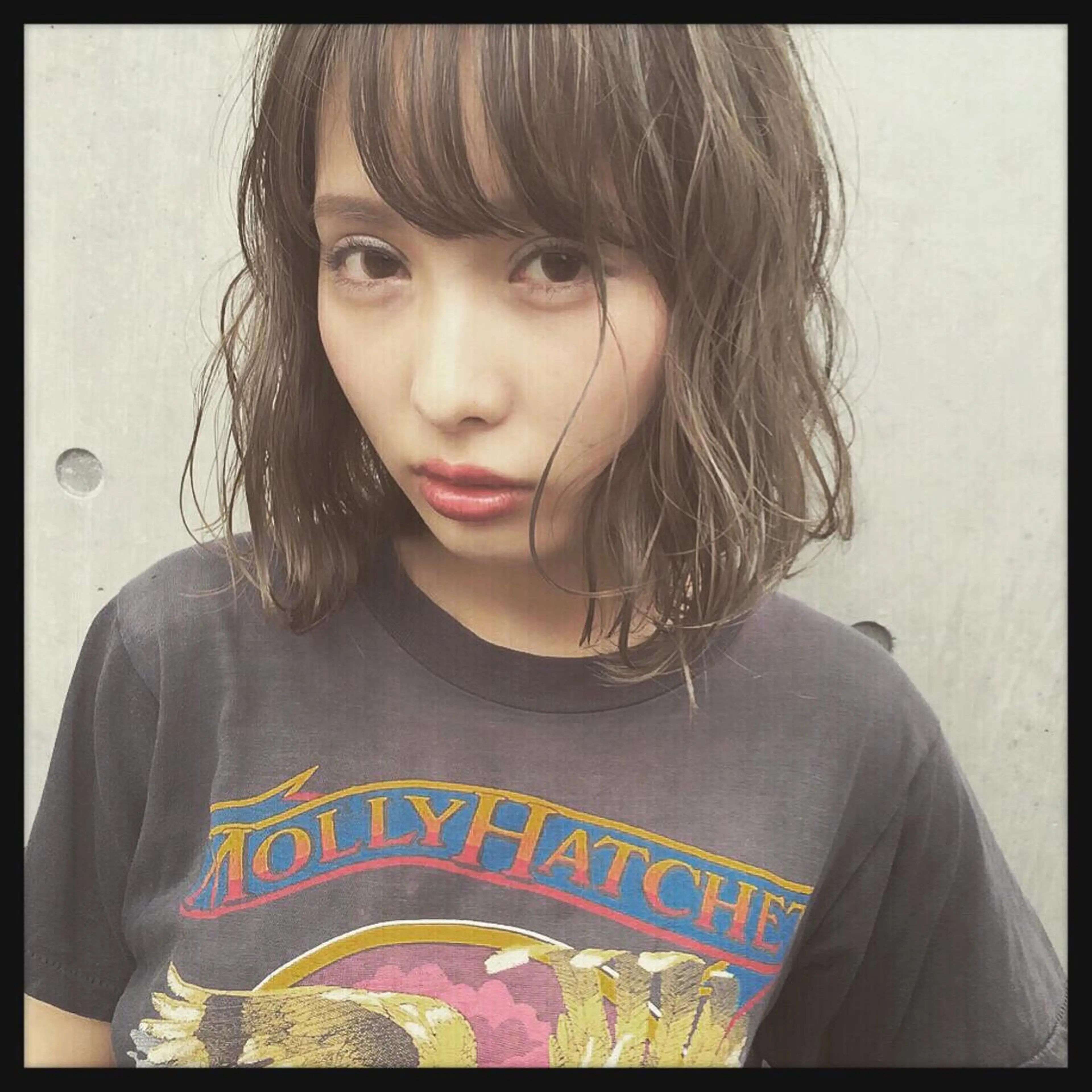 ミディアム カラー パーマ ヘアアレンジ メンズ キッズ ネイル マツエク・マツパ アイブロウ ヘアカラー トリートメント ヘアセット 🍁髪質改善🉐割✨ 🤎“ever”🤎のヘアスタイル