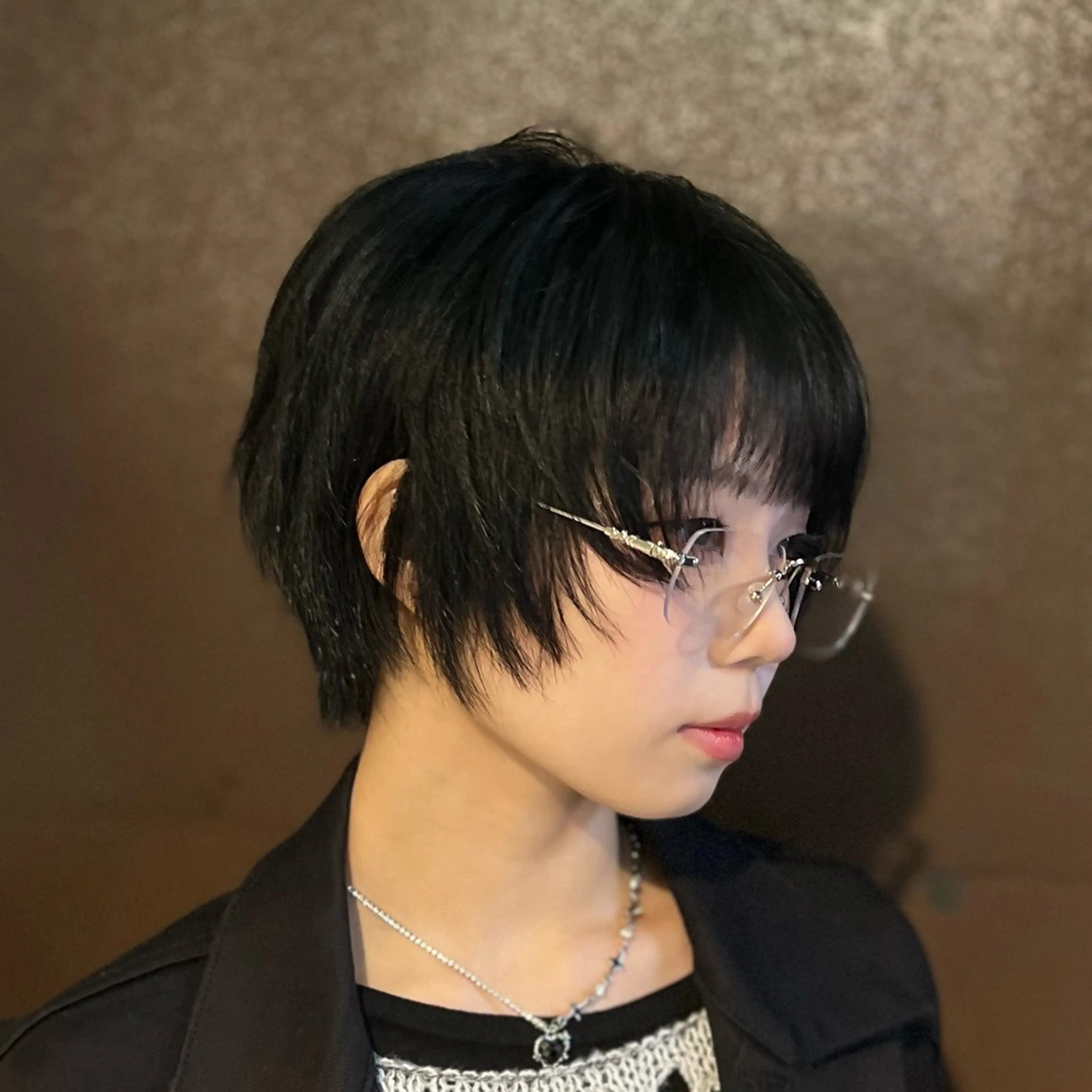 ショート カット トリートメント レイヤー・ウルフ🐺 小顔レイヤー松山直史のヘアスタイル