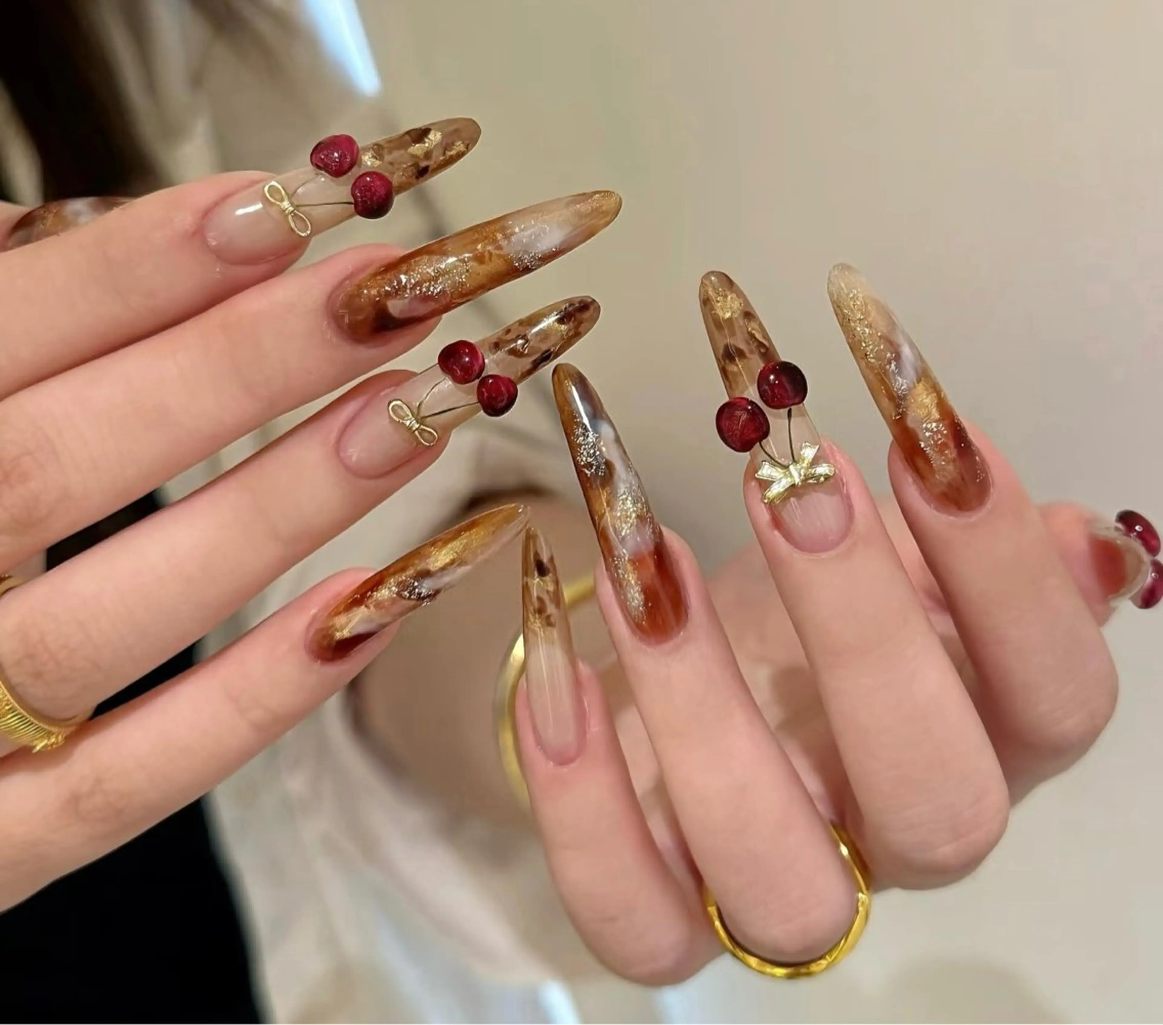 ネイル アートネイル オーロラネイル チークネイル 長さ出し フットネイル ハンドネイル Blossom nail【ブラソンネイル】所属・Blossom nail_Yuniのネイルデザイン