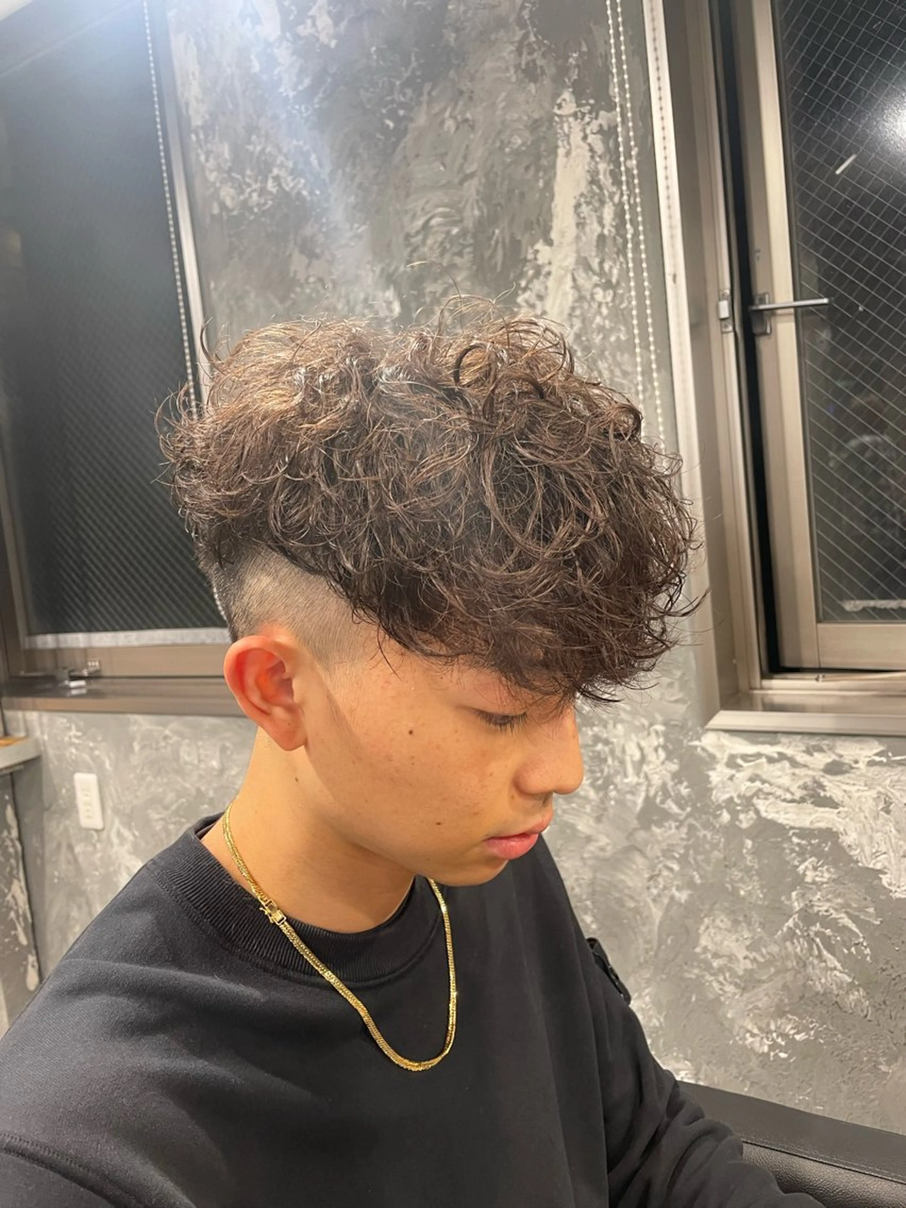 パーマ メンズ カット パーマ 🟦横浜THREE 🟦メンズ/パーマのヘアスタイル