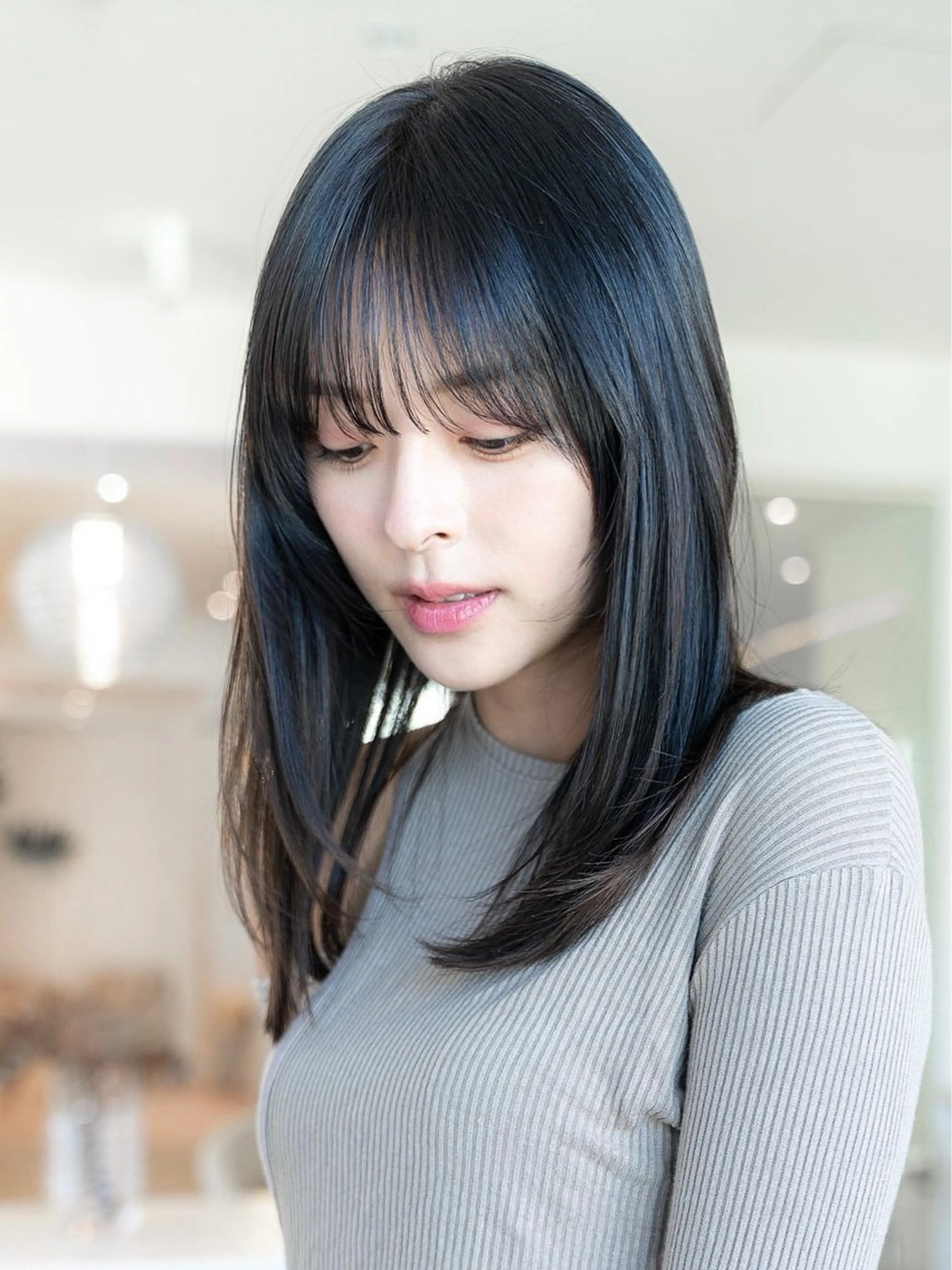 ミディアム カラー ベージュカラー ブリーチ ブラウンカラー チョコレートブラウン 透明感カラー ✨髪質改善 縮毛矯正 艶髪 立川 コウキ✨のヘアスタイル