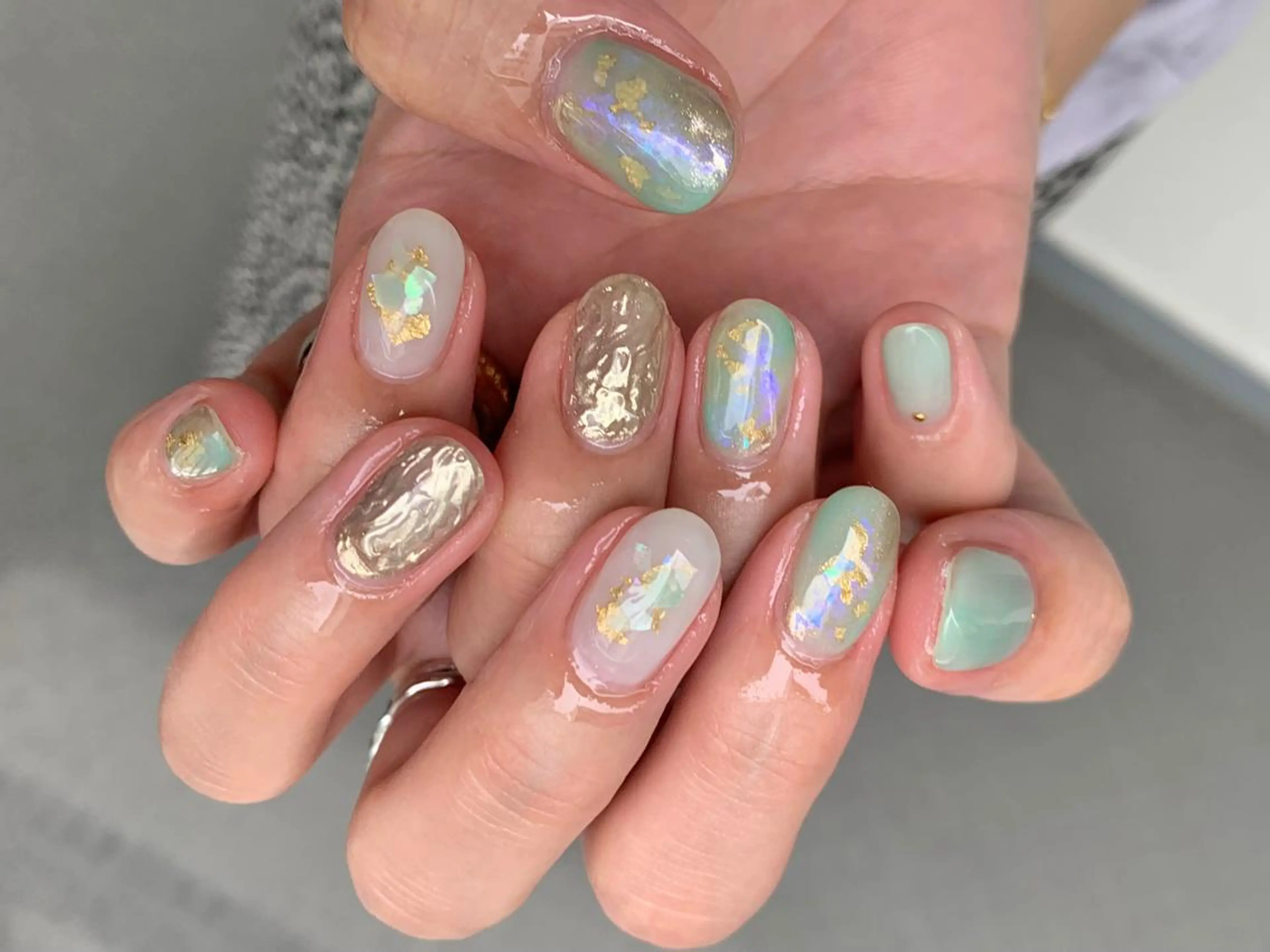 ネイル ハンドネイル フットネイル Nailsalon Fave/Rinaのネイルデザイン