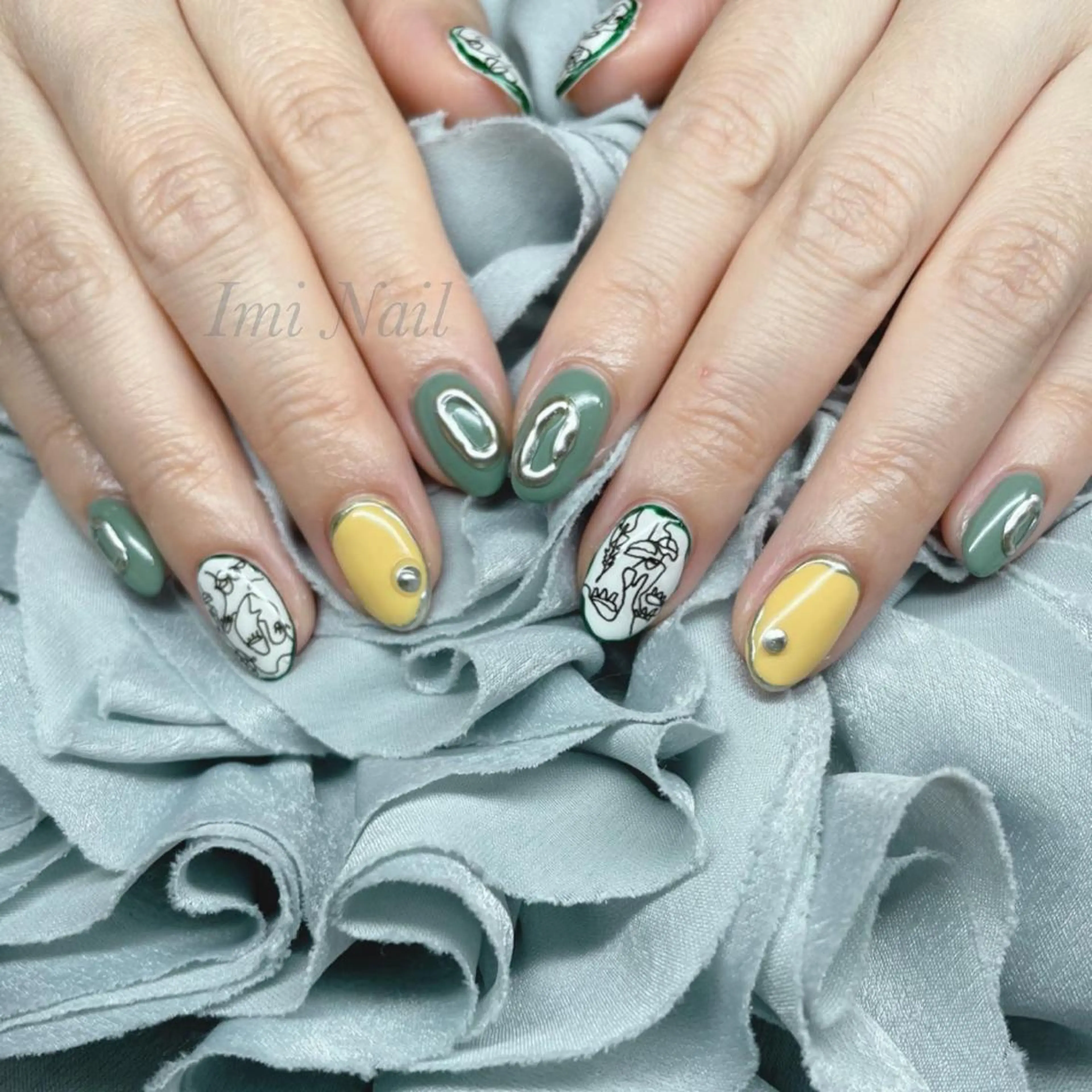 ネイル アートネイル Imi Nail所属・Imi Nail 🫧🎀hirokaのネイルデザイン