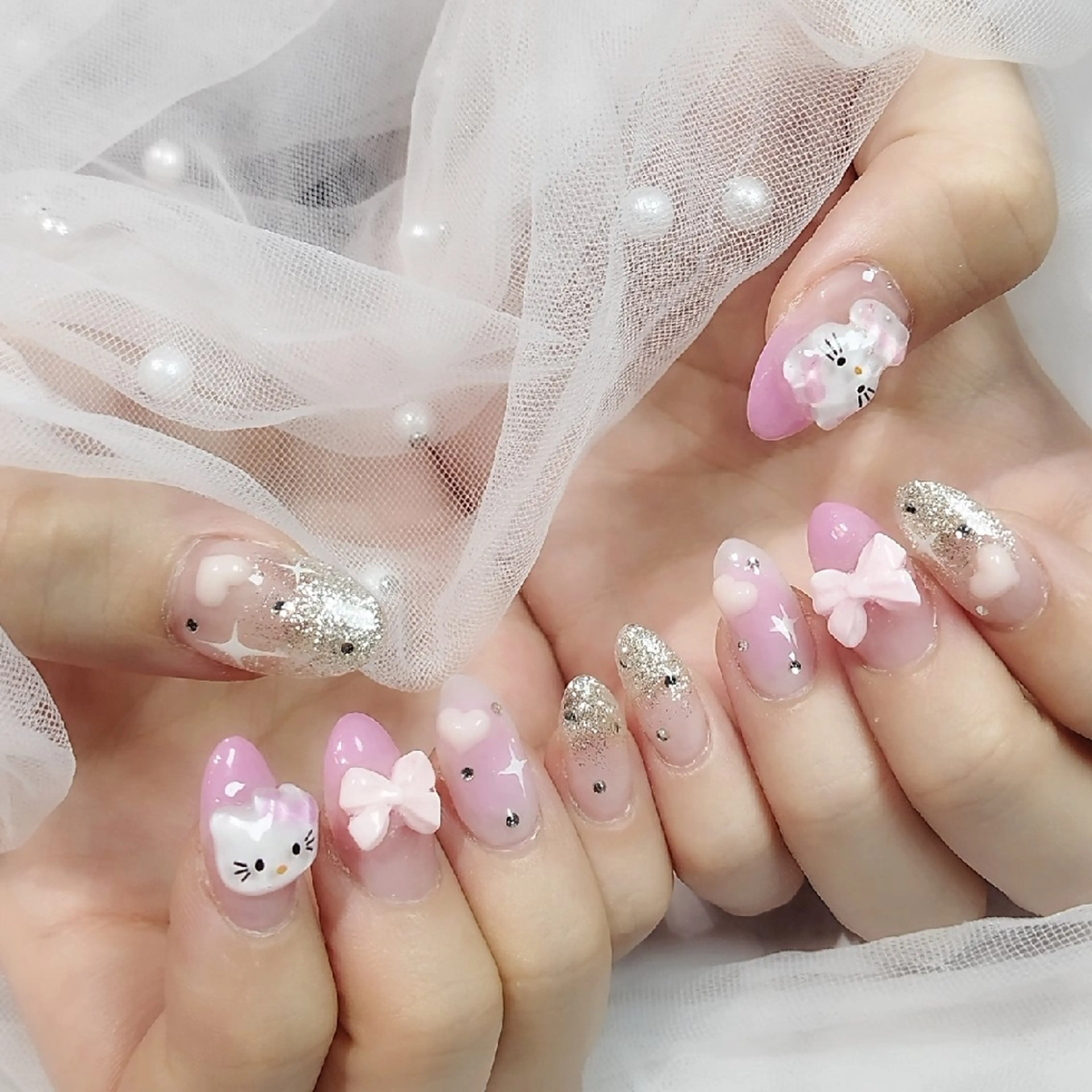 ネイル ハンドネイル あ きのネイルデザイン