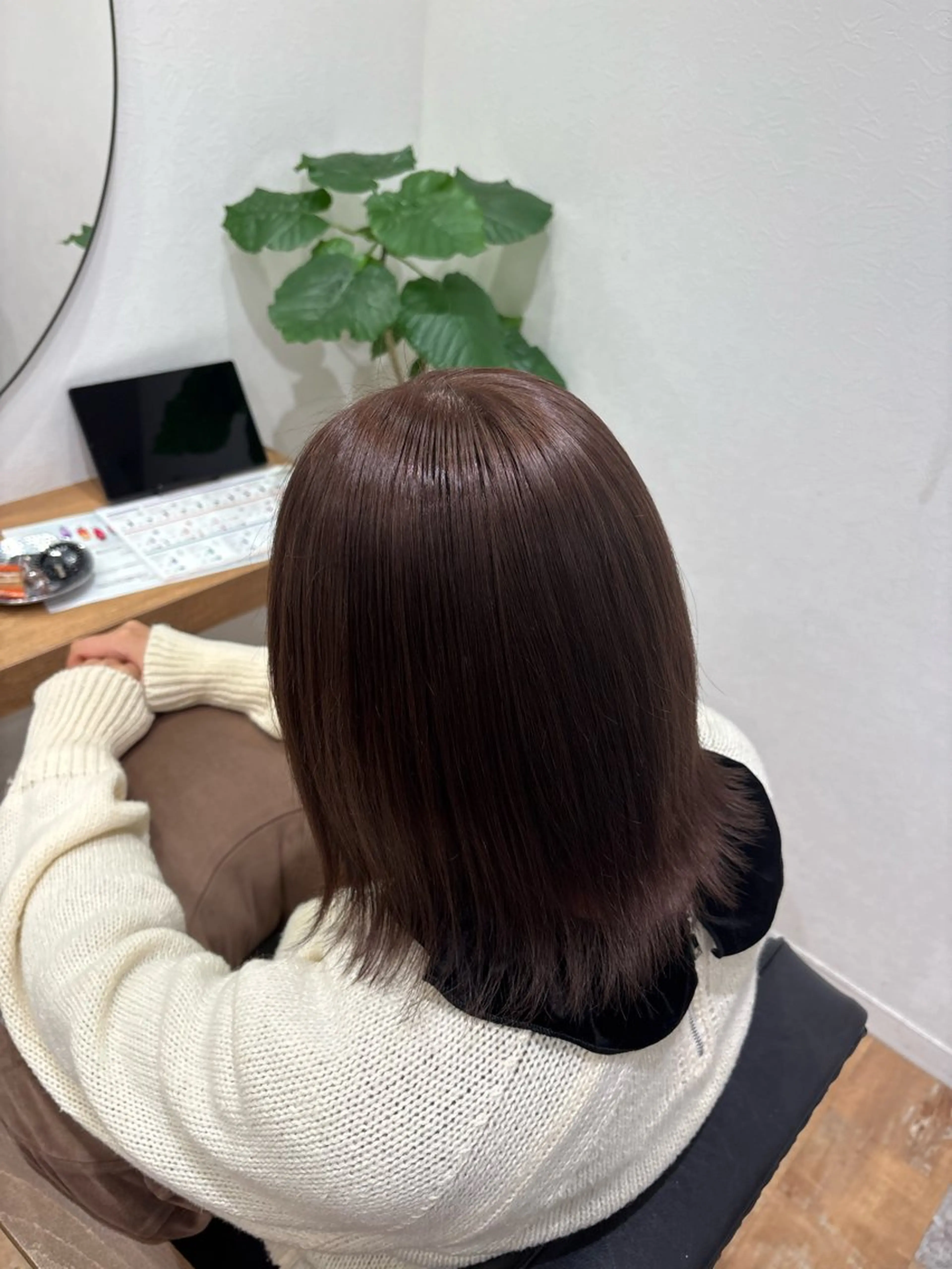 カラー ヘアカラー 透明感カラー/ダブル カラー/MAI🎀のヘアスタイル