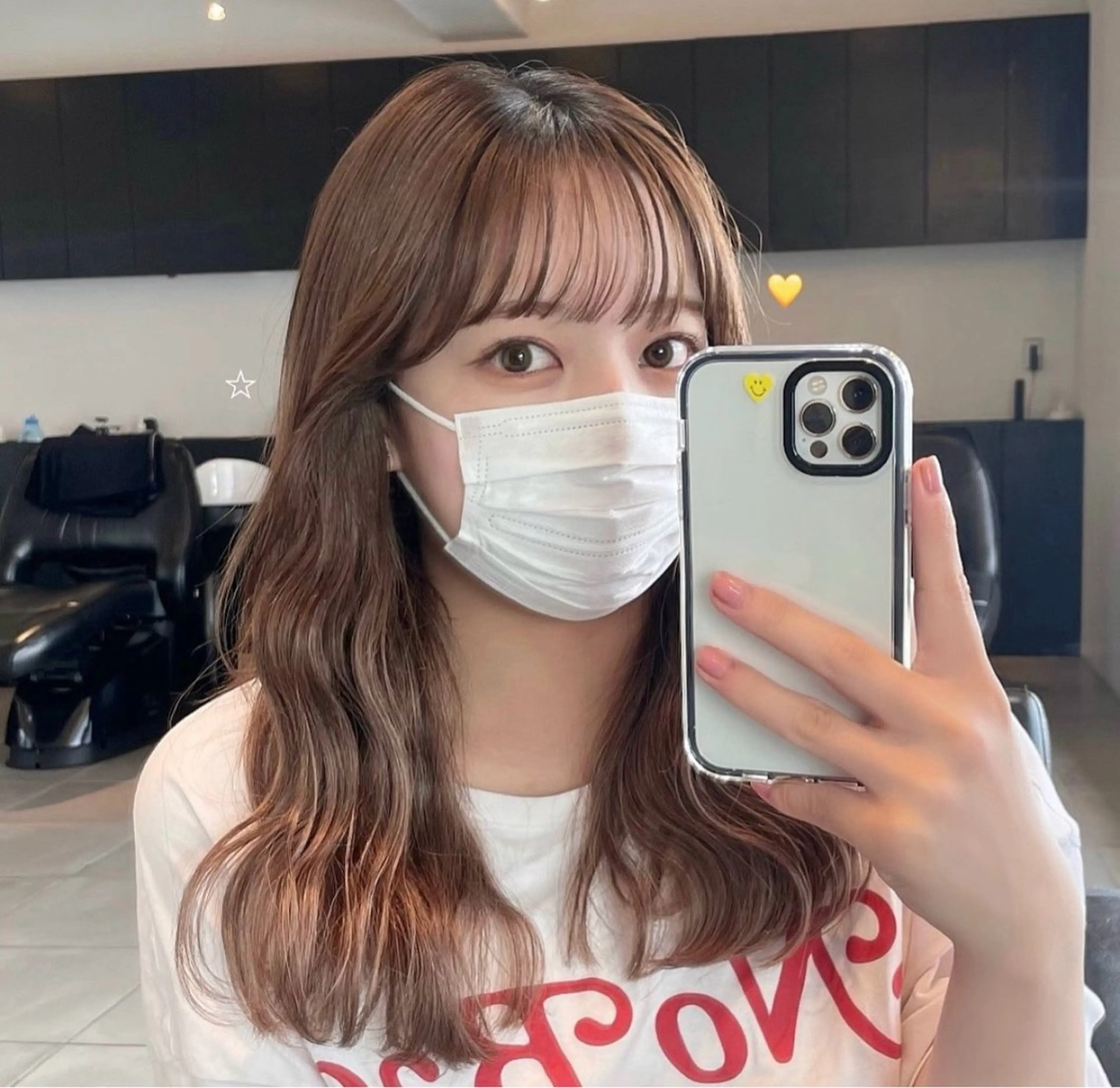 カラー ヘアカラー rizu ボブヘアのヘアスタイル
