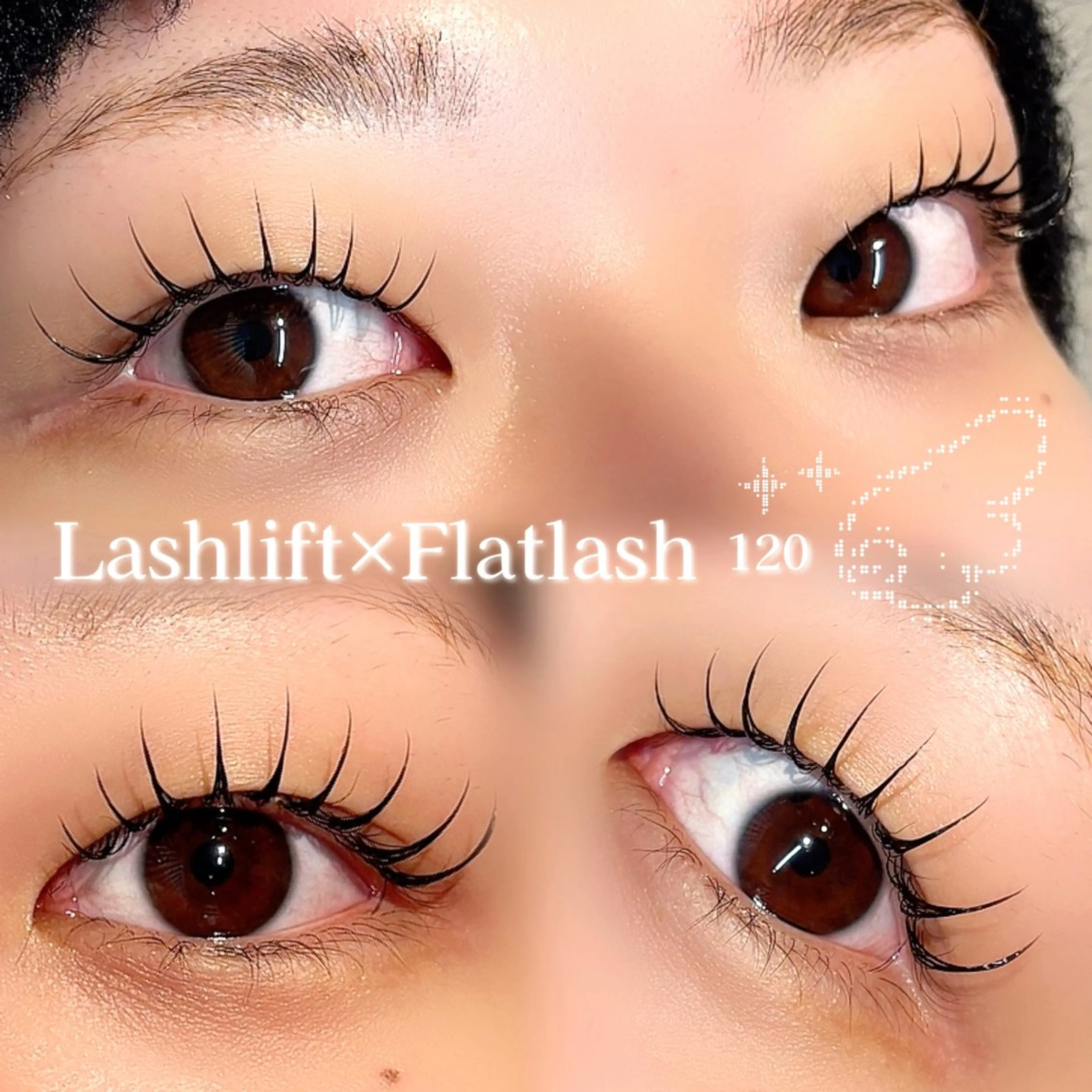 [本日限定クーポン] 🫧ラッシュリフト×フラットラッシュ100本🫧 ￥7000の写真