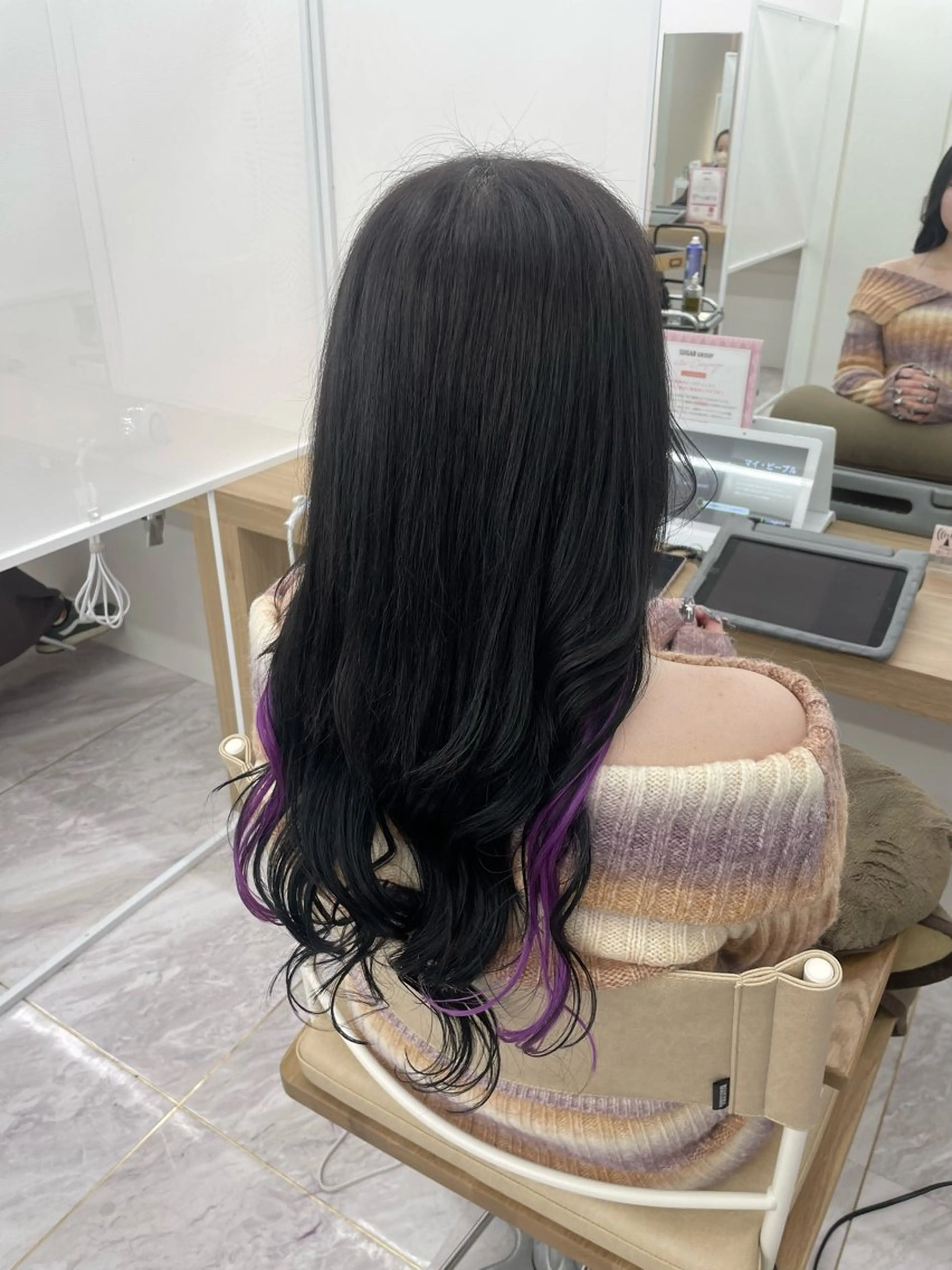 ミディアム カラー エクステ 🍒齋藤 澪🍒のヘアスタイル