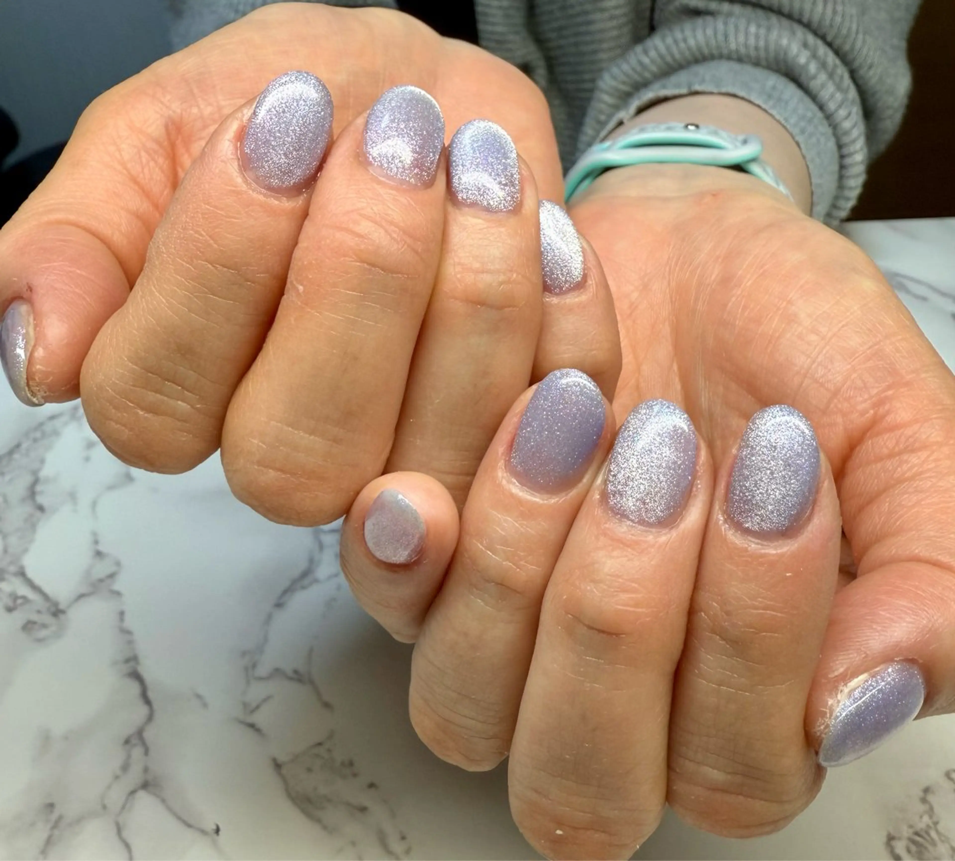 ネイル アートネイル チークネイル フレンチネイル 氷ネイル・うるうるネイル キラキラネイル M.N_ nailのネイルデザイン