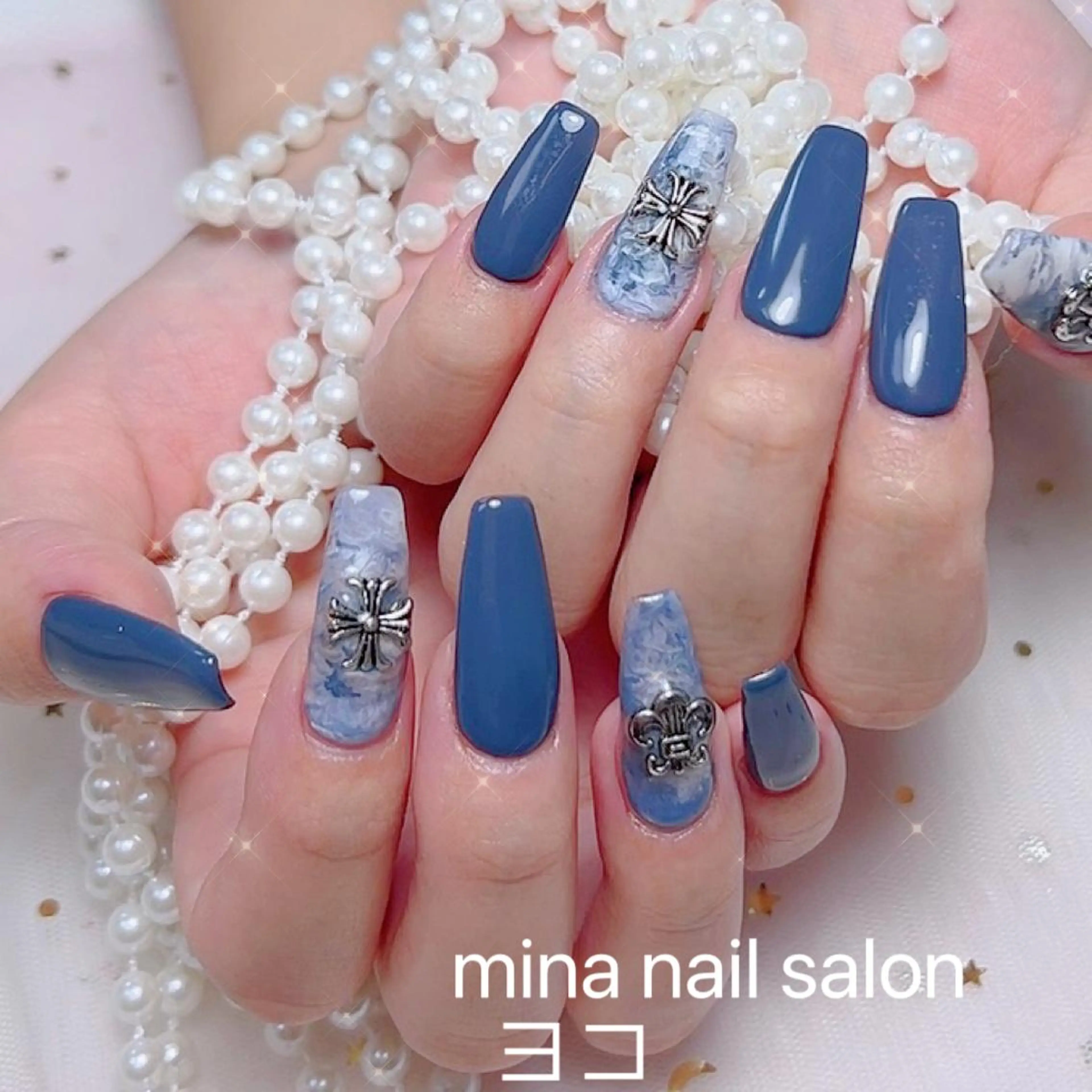 ネイル Mina🧸 韓国風ネイル🎀のネイルデザイン