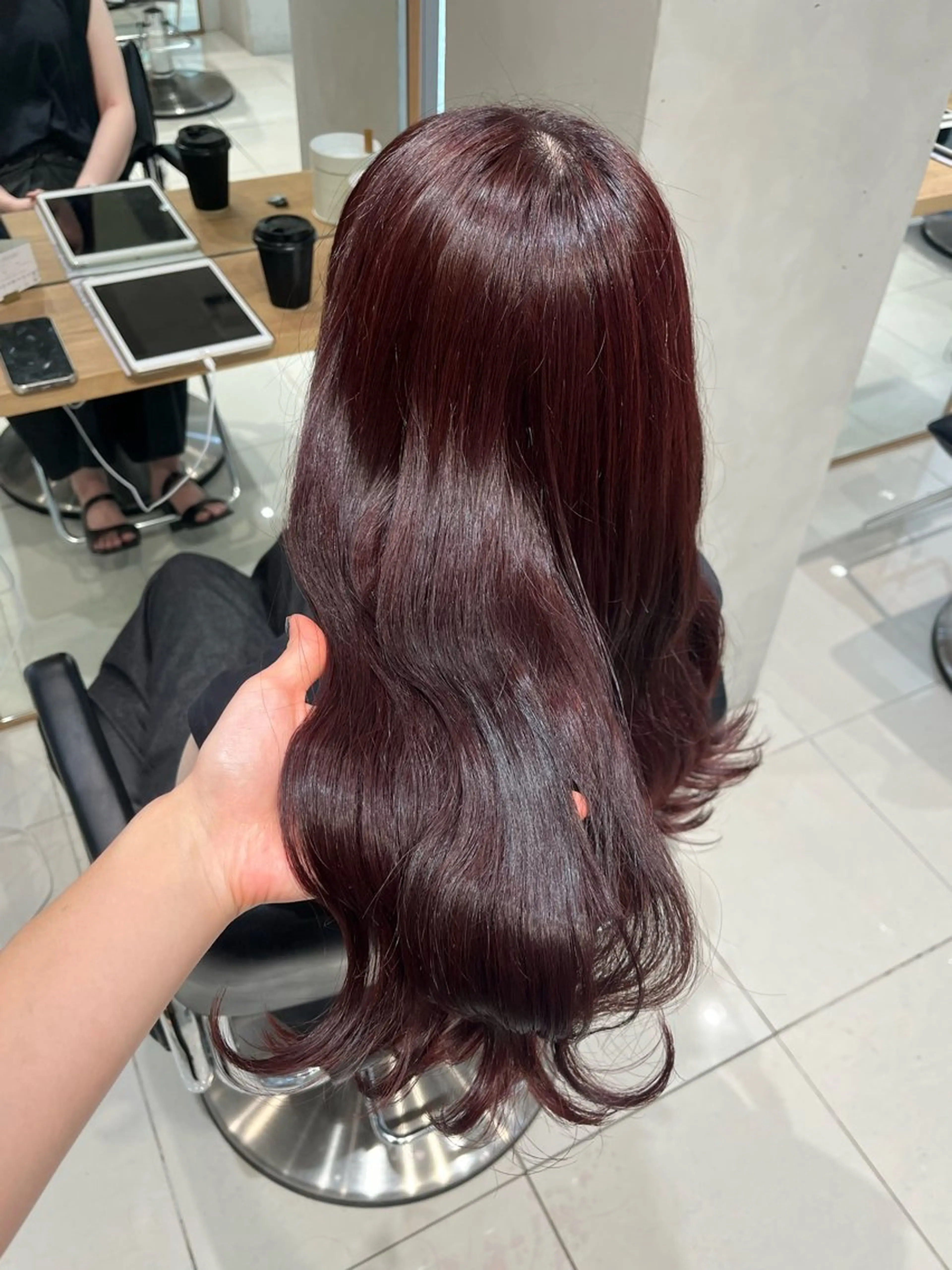 ロング ヘアカラー トリートメント ヘアセット stylist ◎RUKI.のヘアスタイル