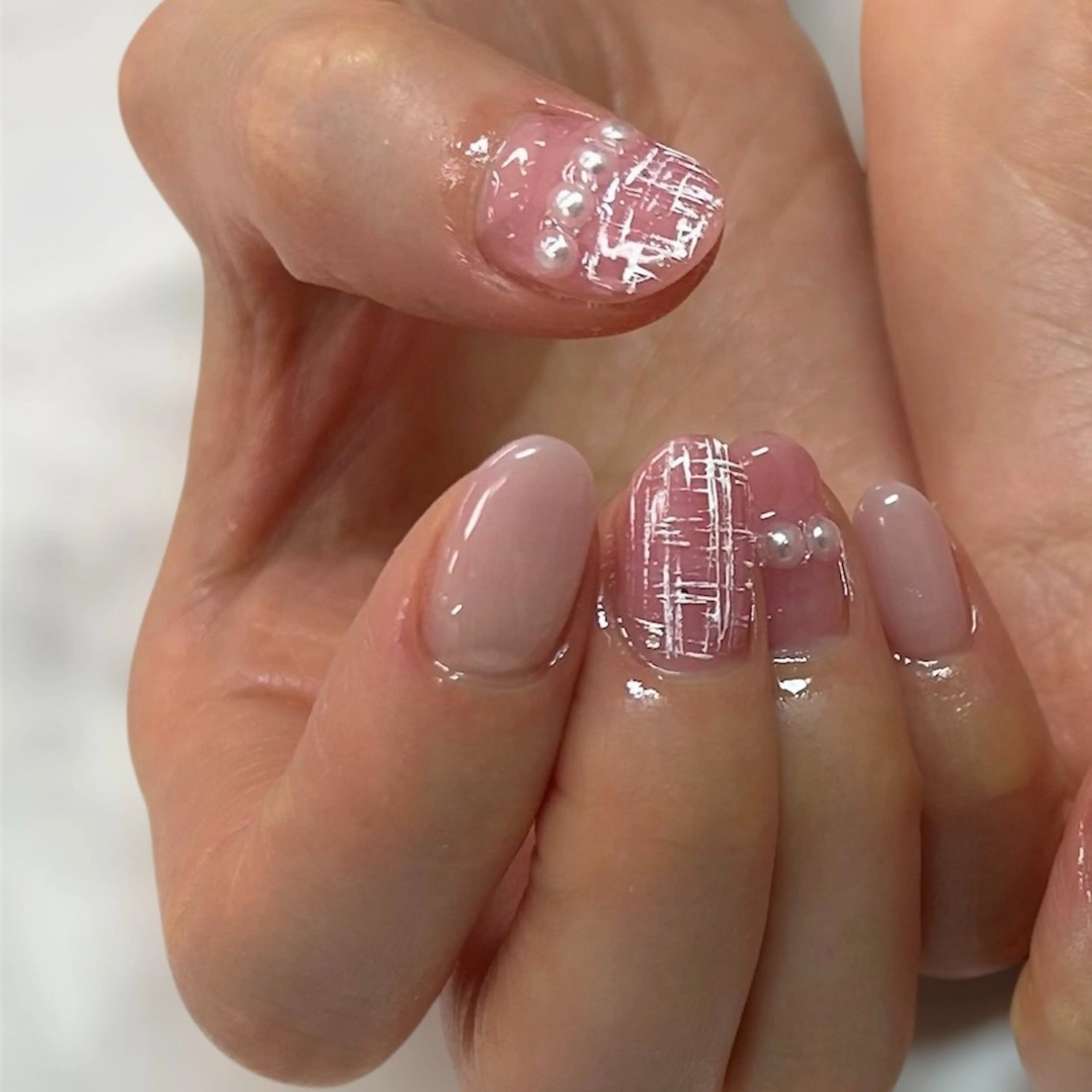 ネイル ハンドネイル アトリエ　ミモザ所属・いまむら あかりのネイルデザイン