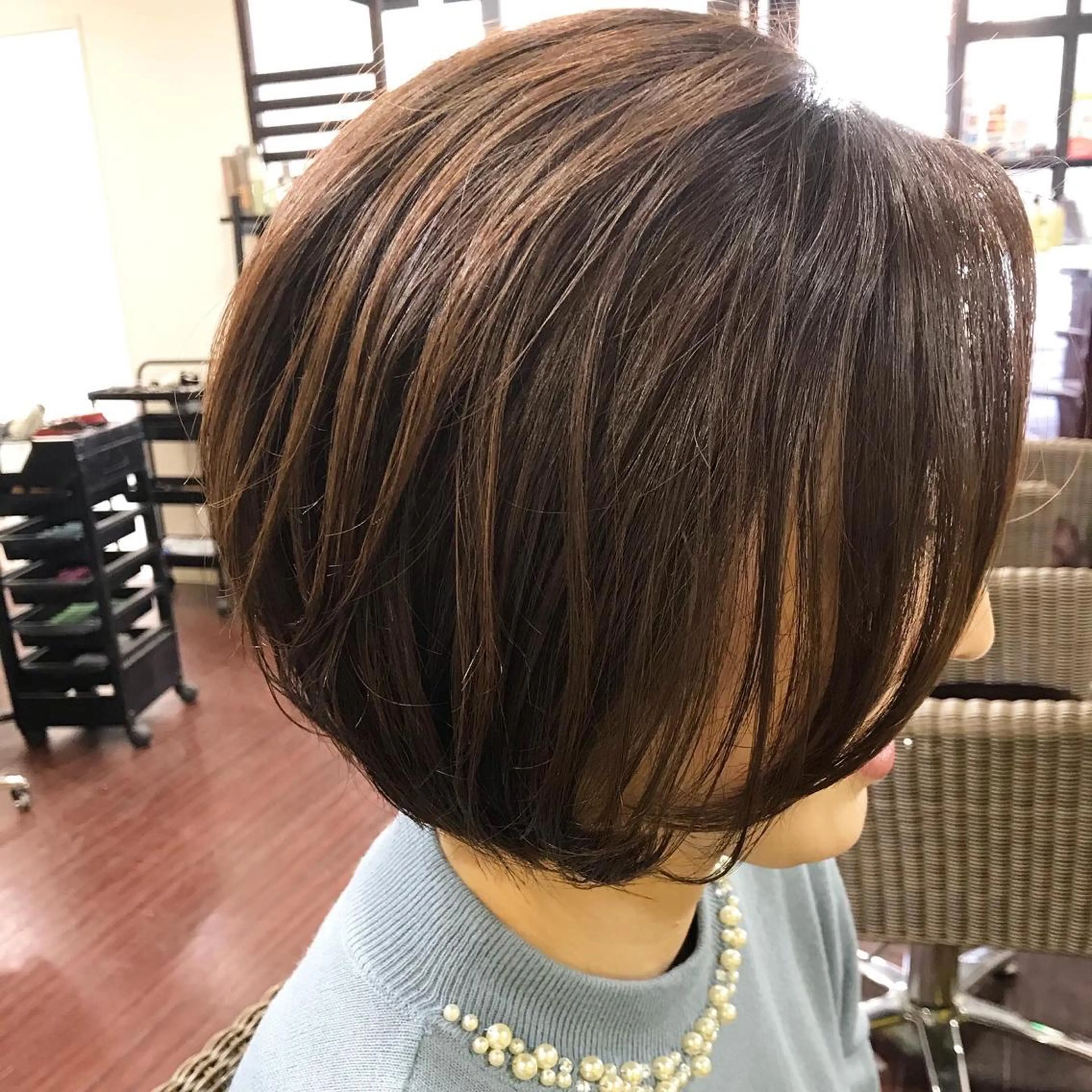 カラー カット ママ美容師 ＊ヒマワリのヘアスタイル