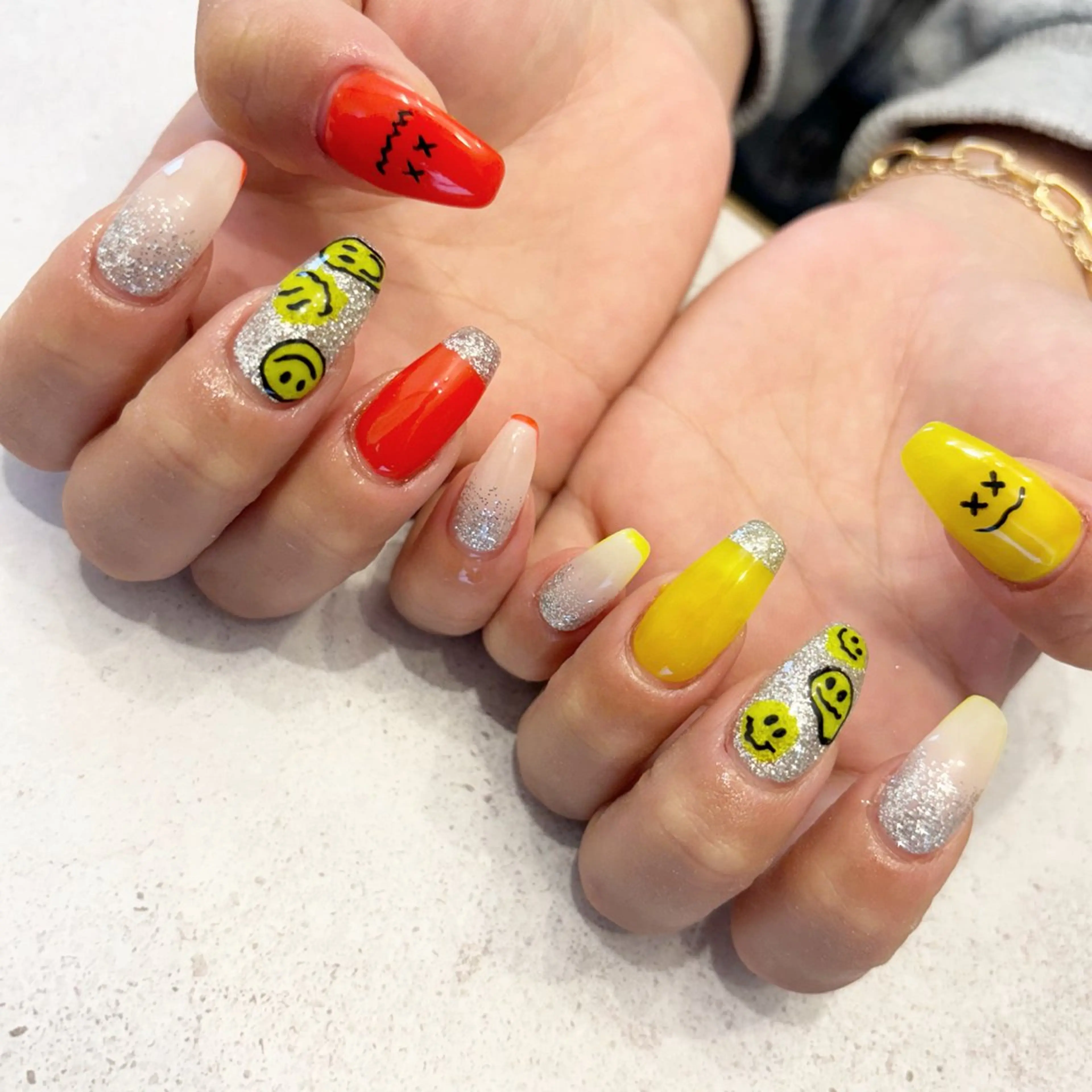 ネイル ハンドネイル Sea  nail by emaのネイルデザイン