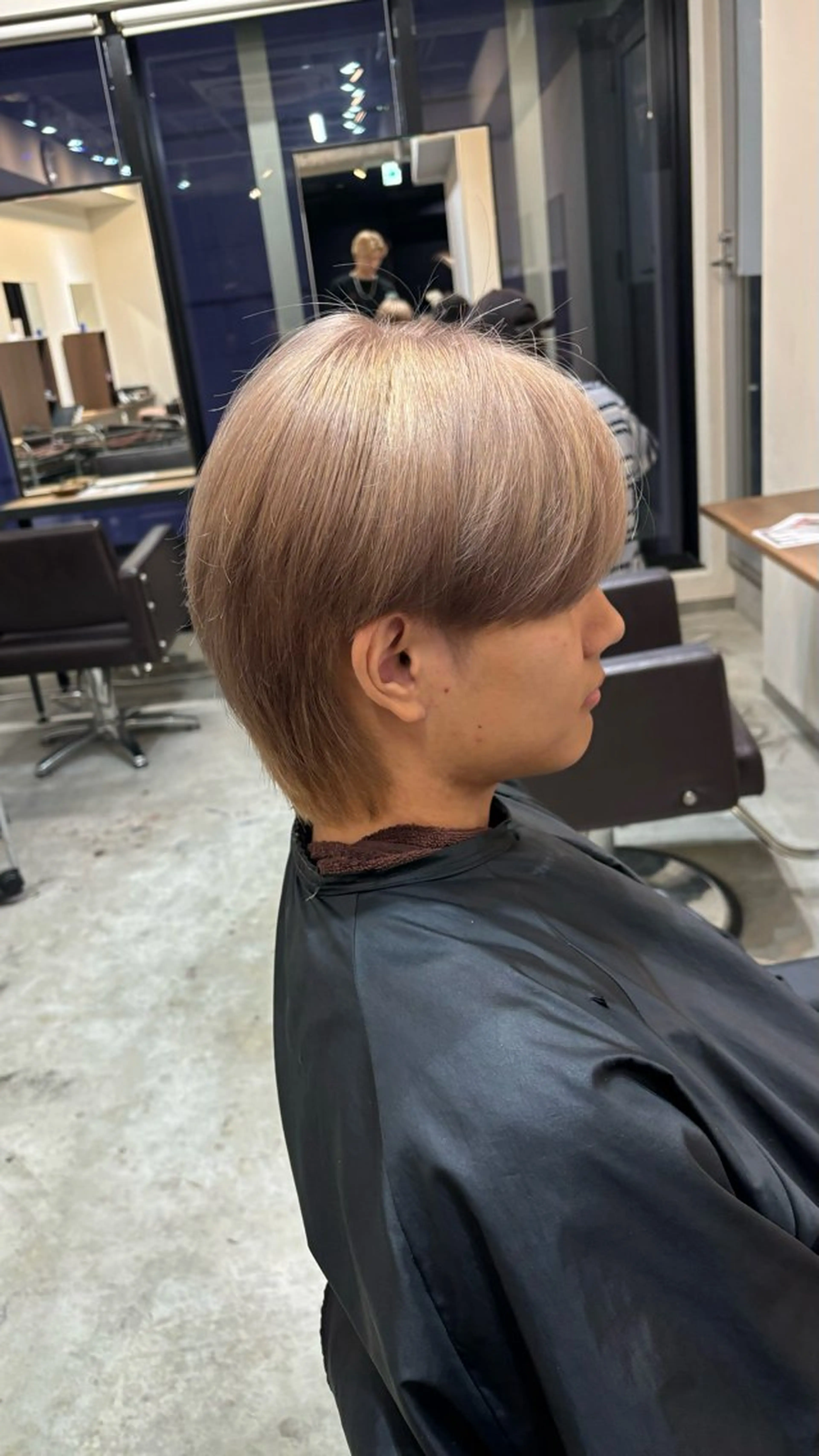 ショート カラー ✨練習モデル募集✨ ✨🇰🇷瀧鼓太郎✨のヘアスタイル